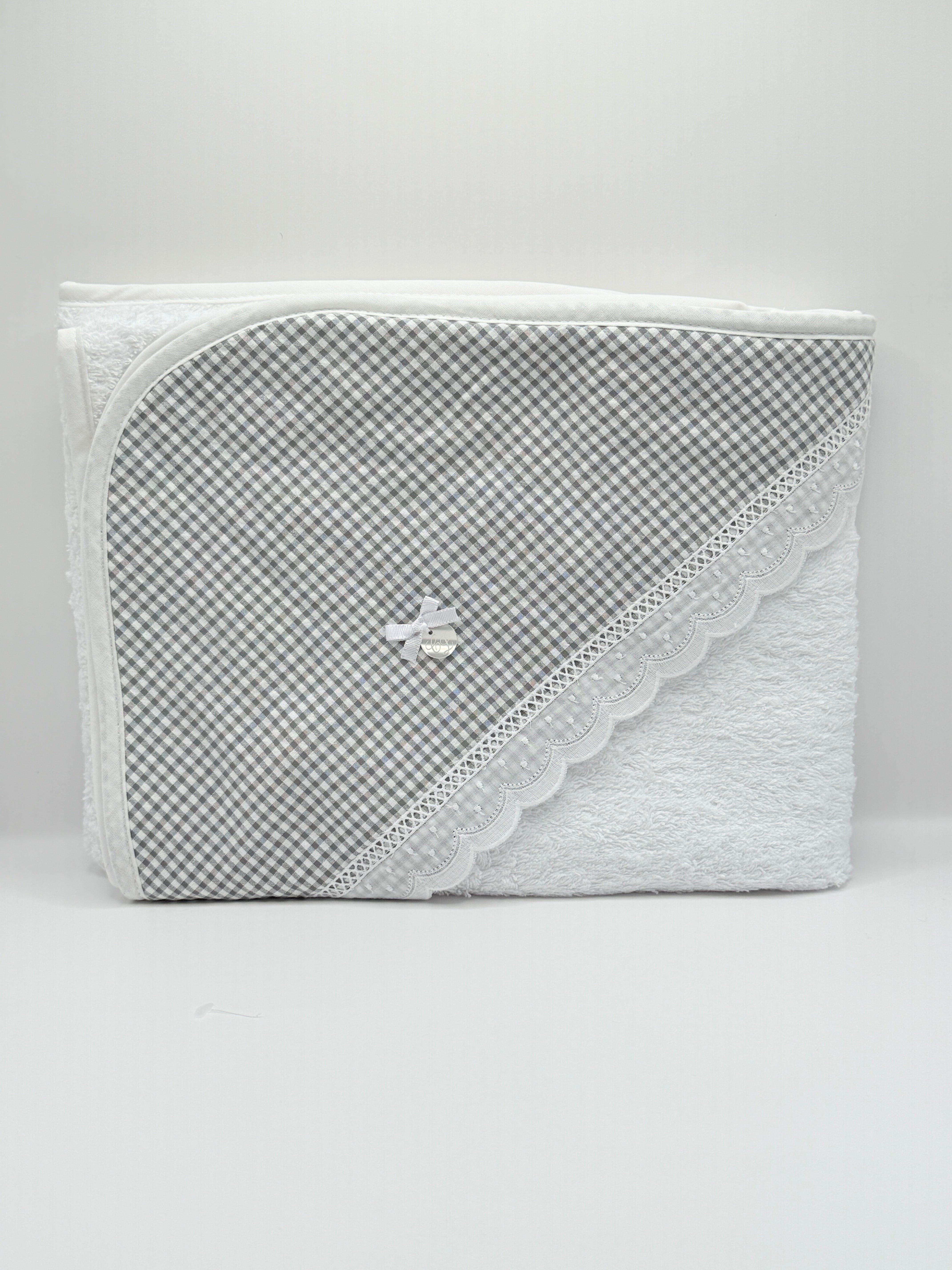 Hooded Towel XL Telmo Grey