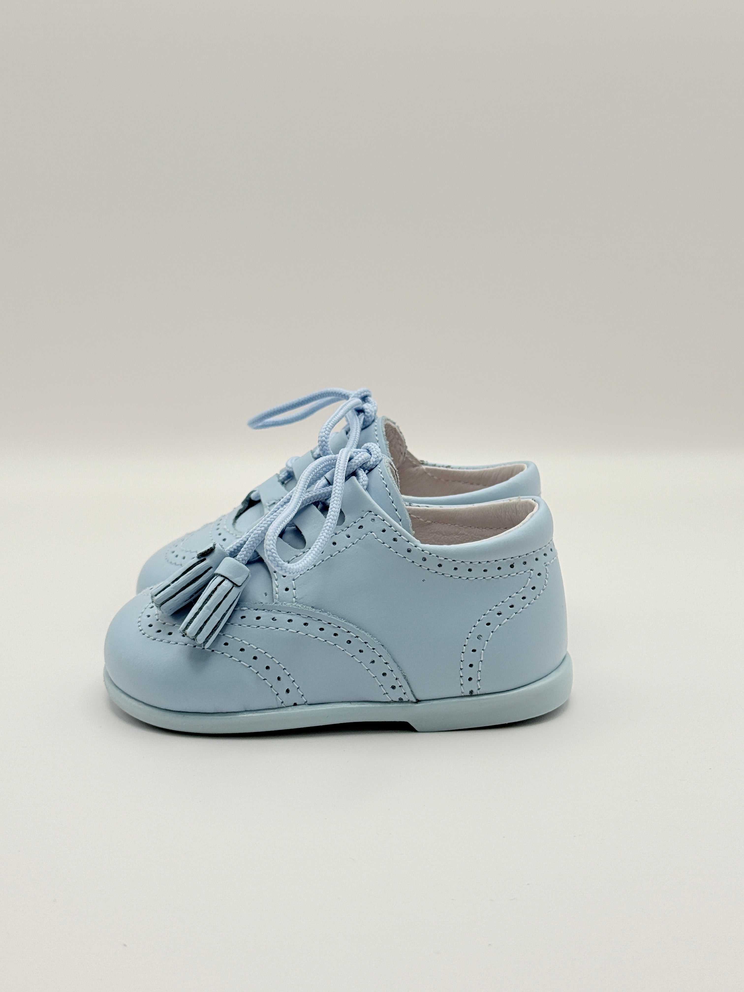 Lace-Up Shoes Baby Blue