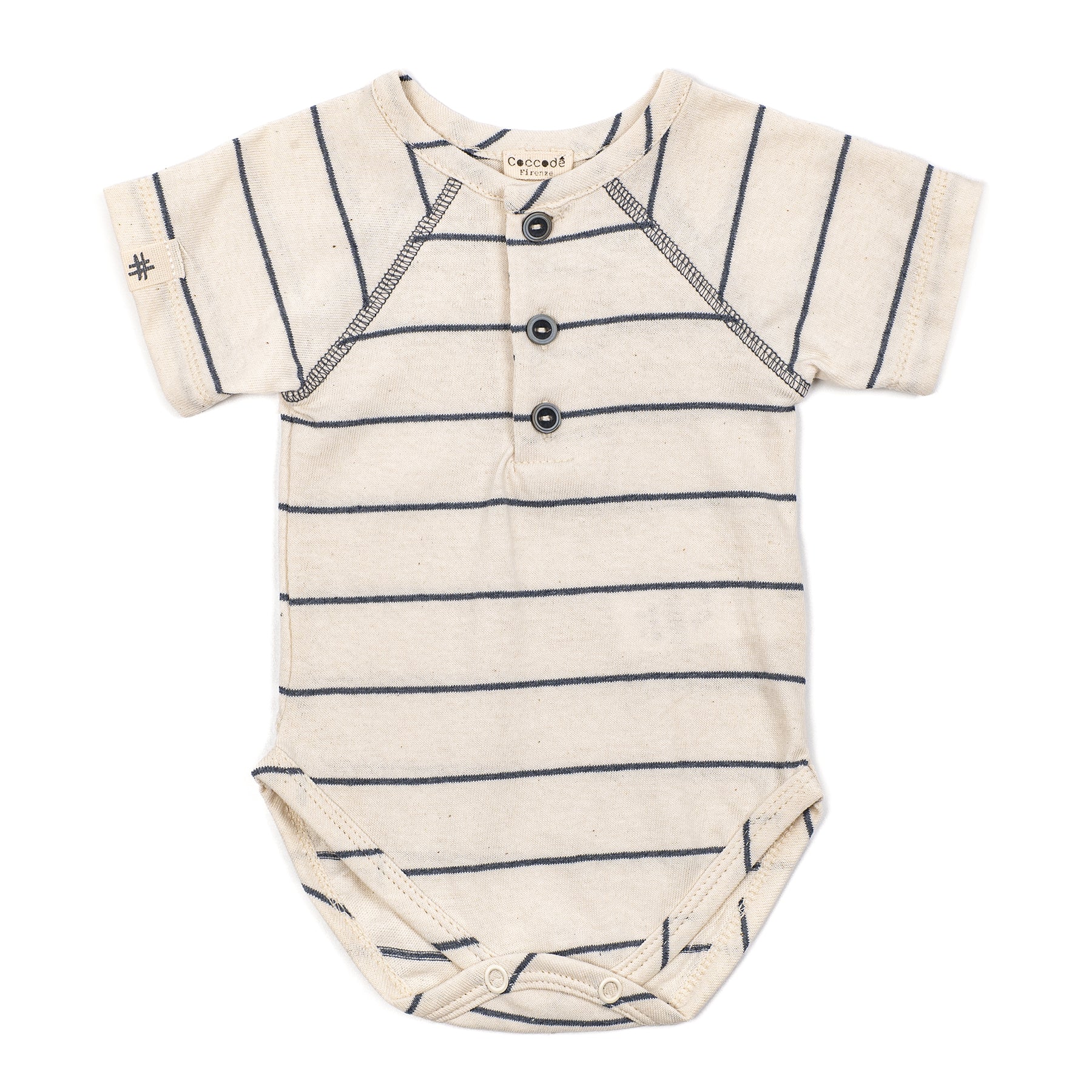 Onesie Navy Stripes