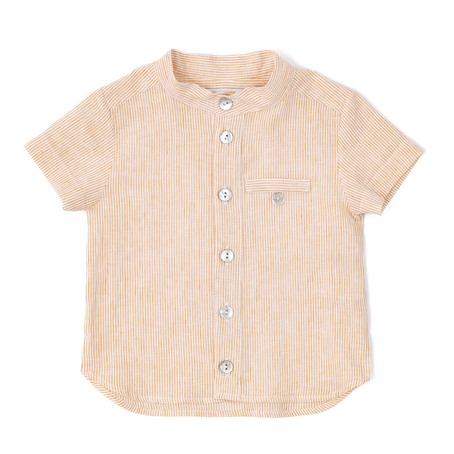 Short Sleeve Shirt Orange