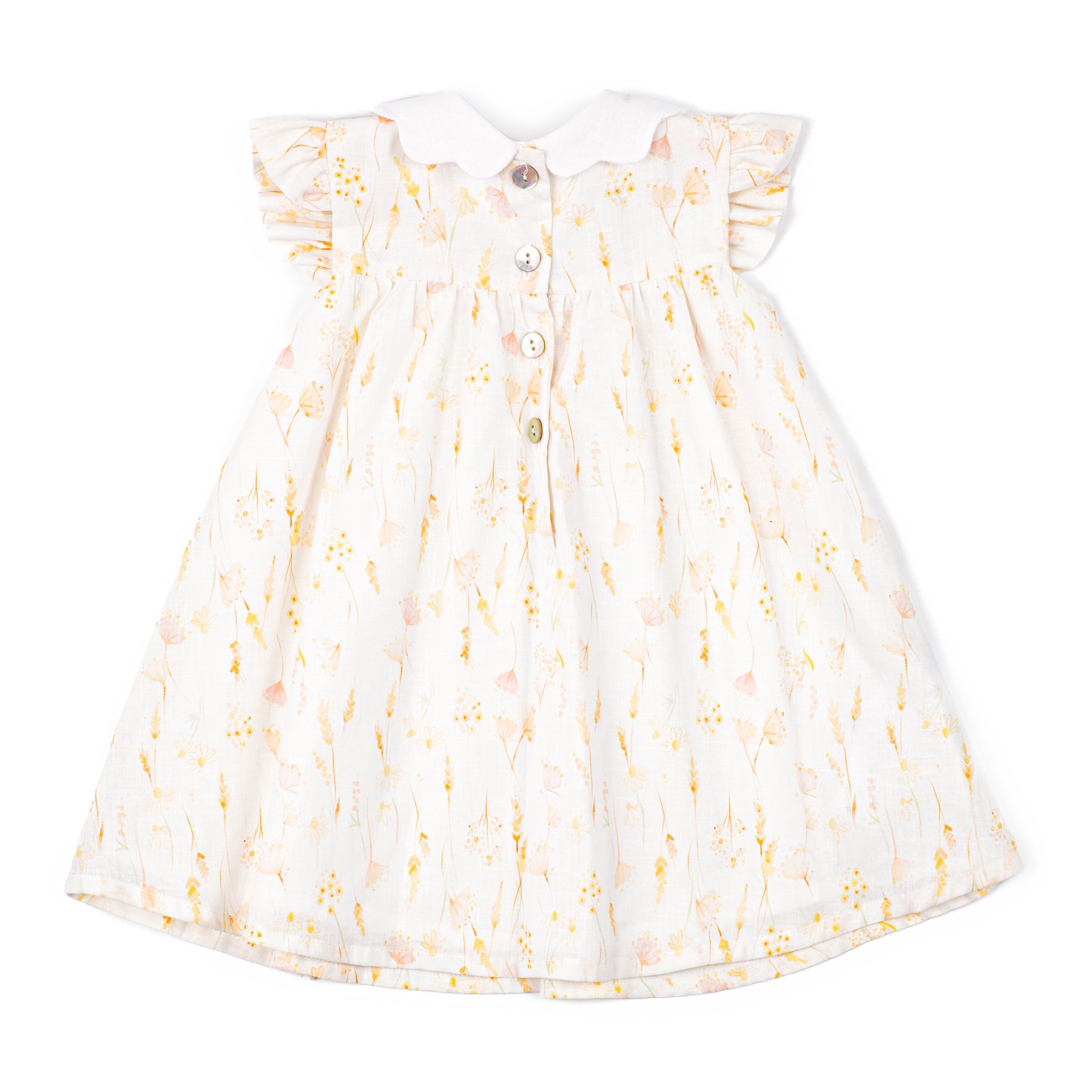 Linen Dress Chicchi di Grano