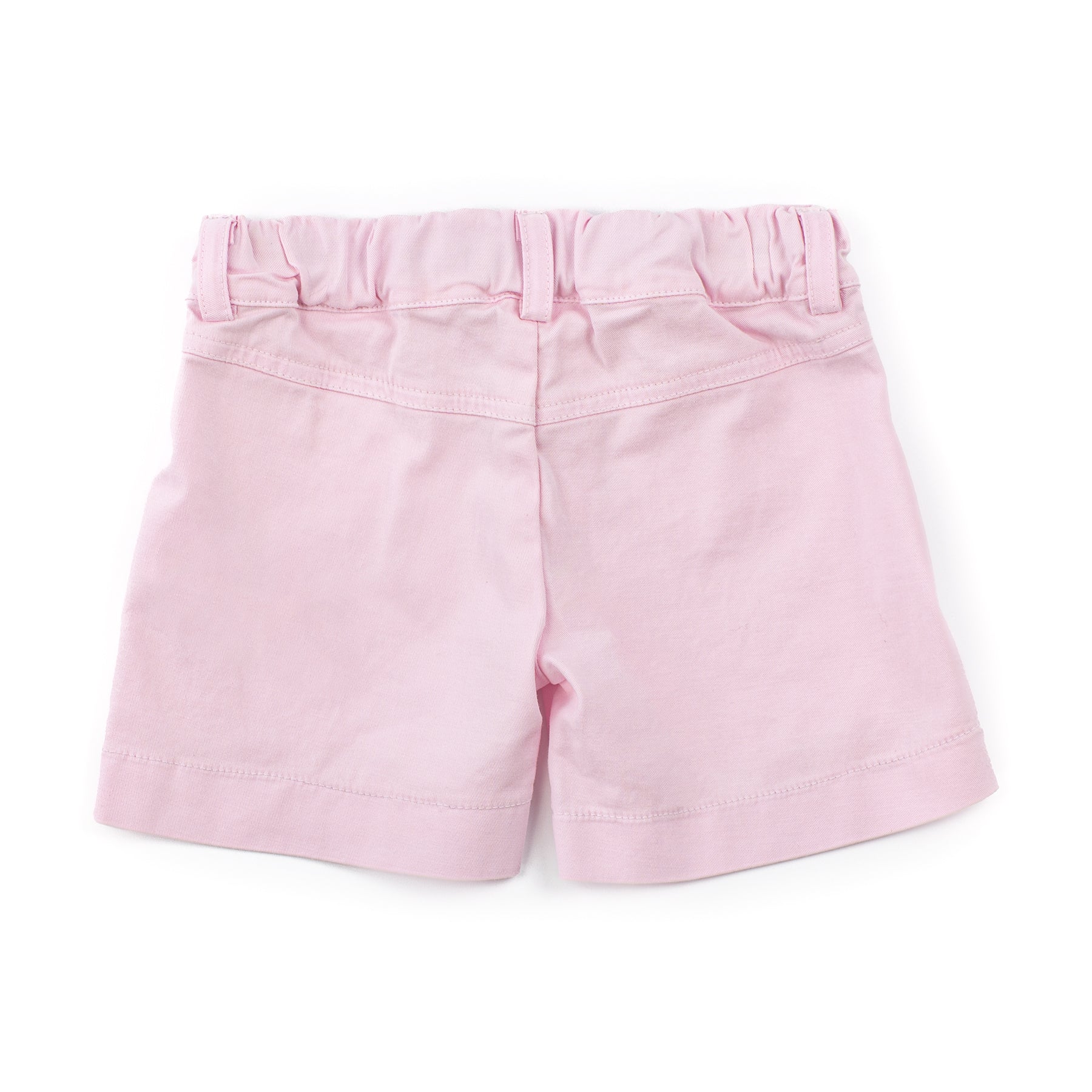 Pink shorts on a white background