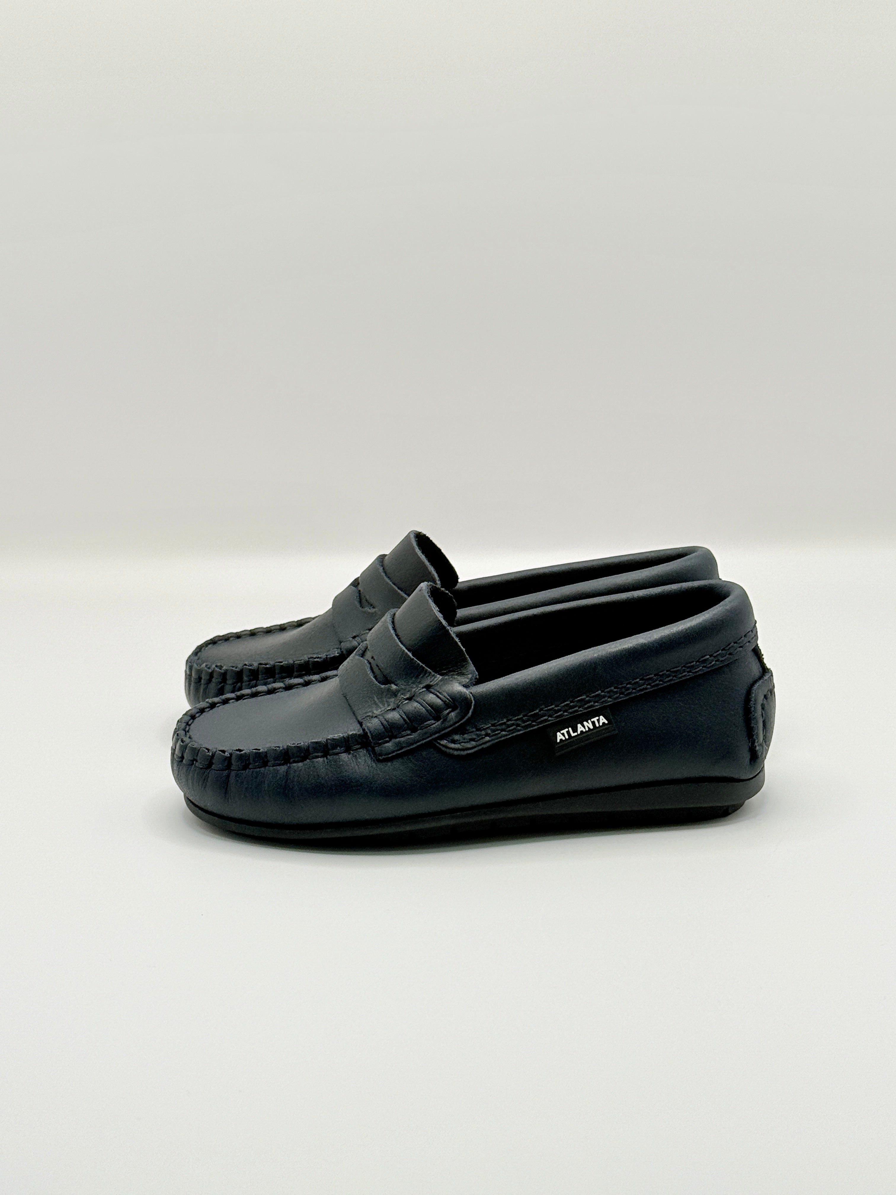 Penny Loafer Moccasins Navy