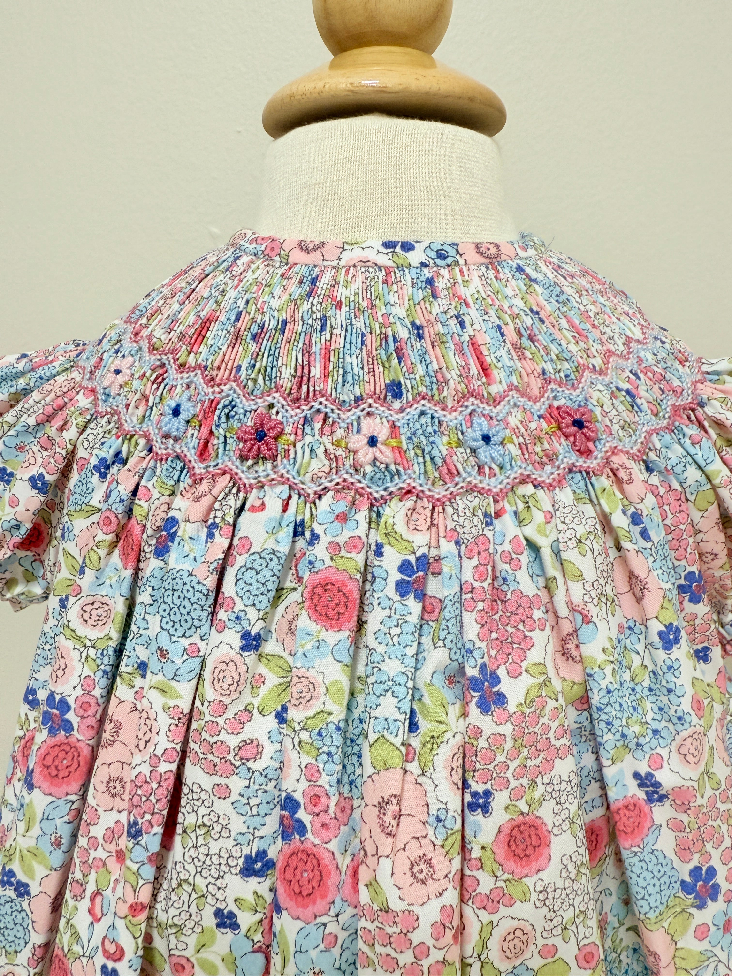 DBB 'Rosa' Popelin Smock Dress