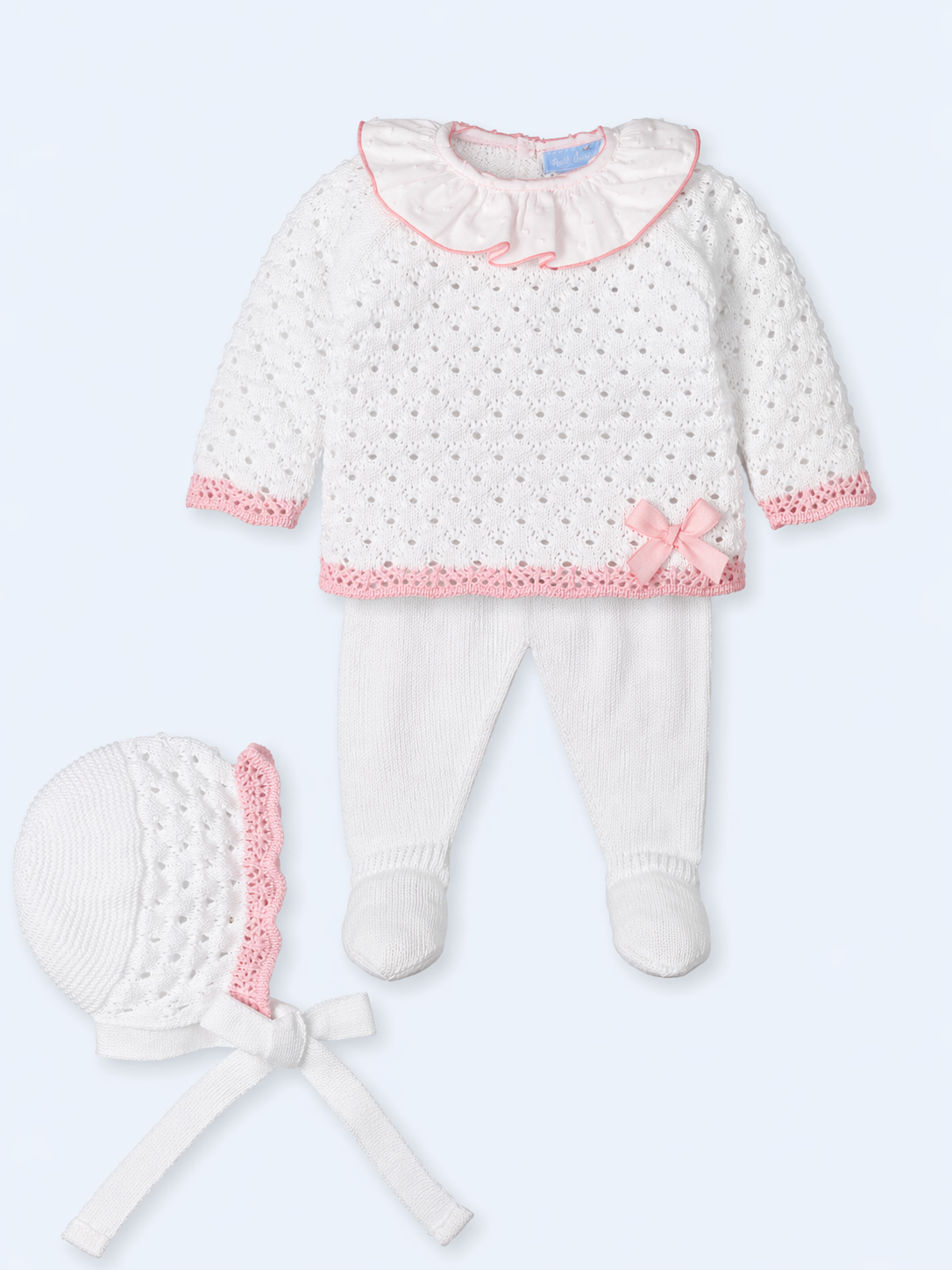 Knit Set 'Mykonos' Strawberry