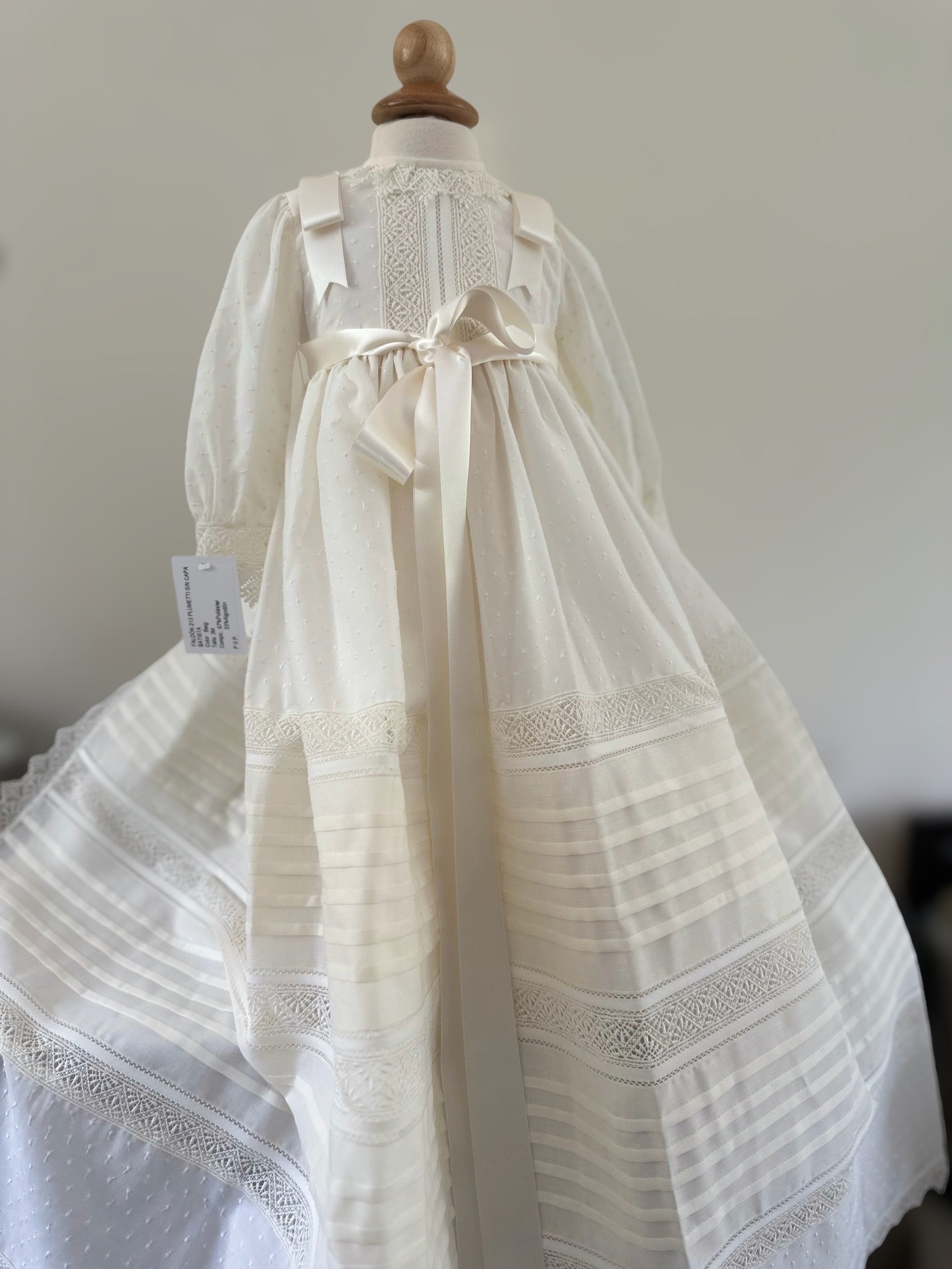 Christening Gown Emelina- 2pc