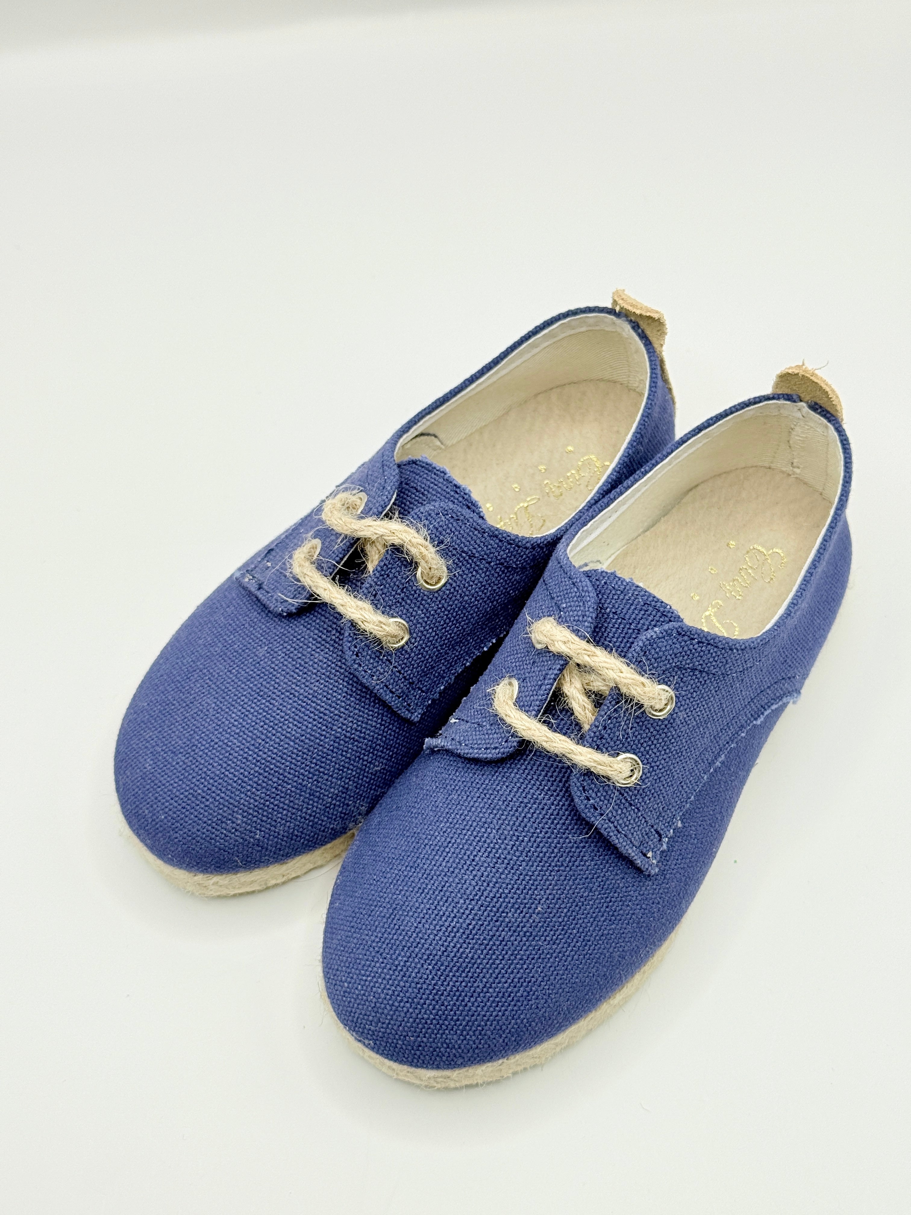 Lace- Up Shoes Navy