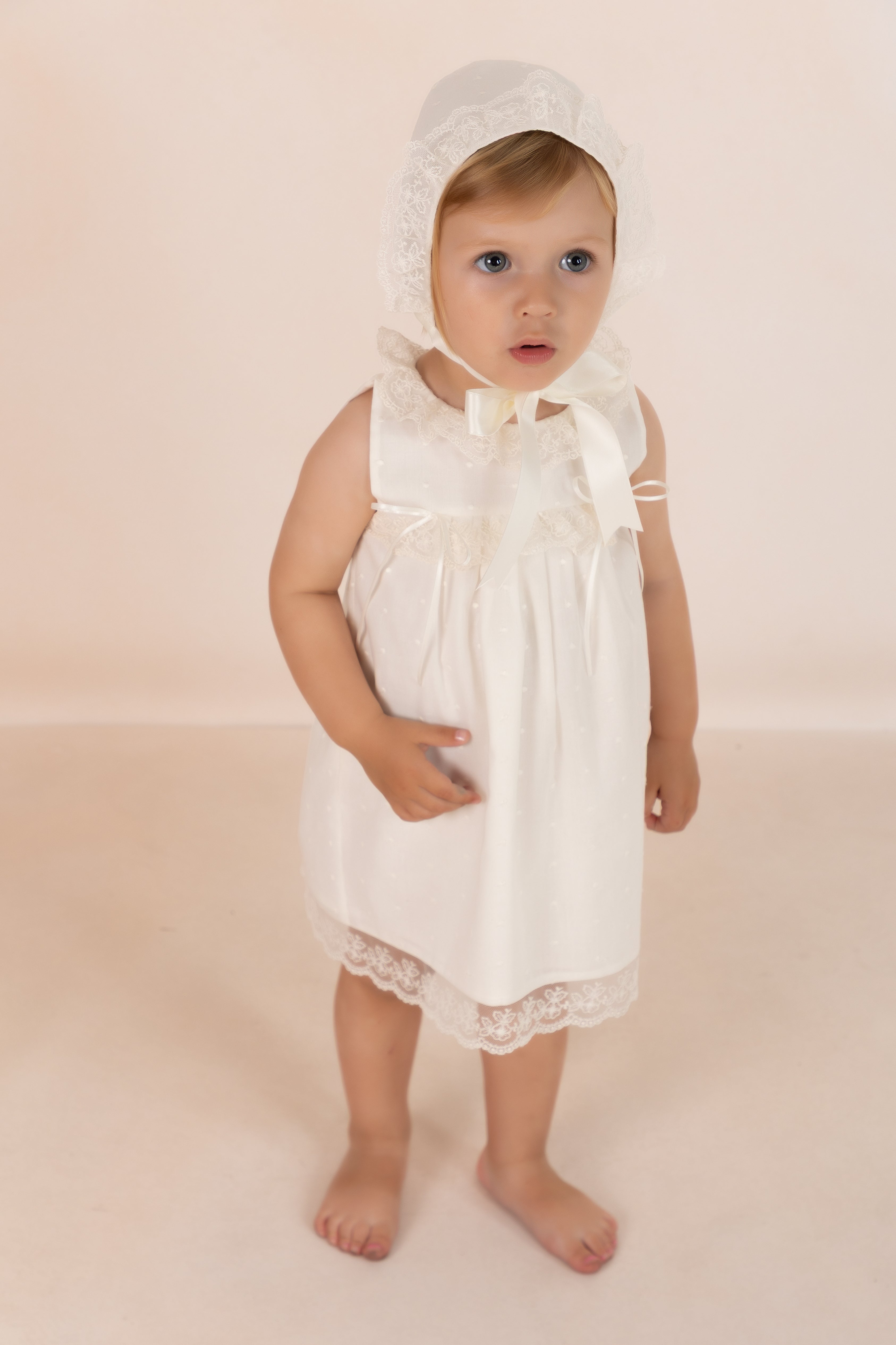 Dress 'Piquet Ivory'