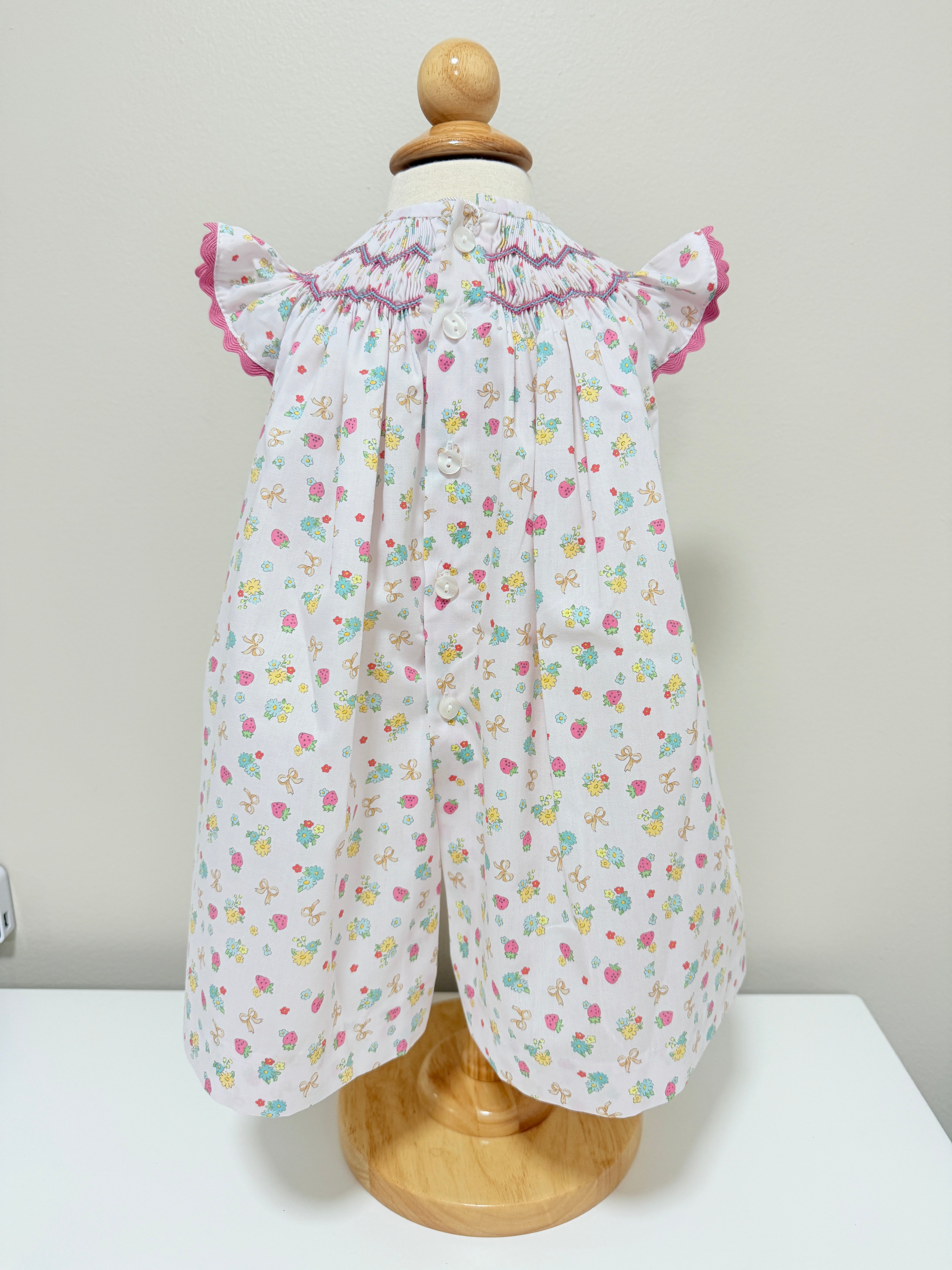 DBB 'Strawberry' Smock Dress