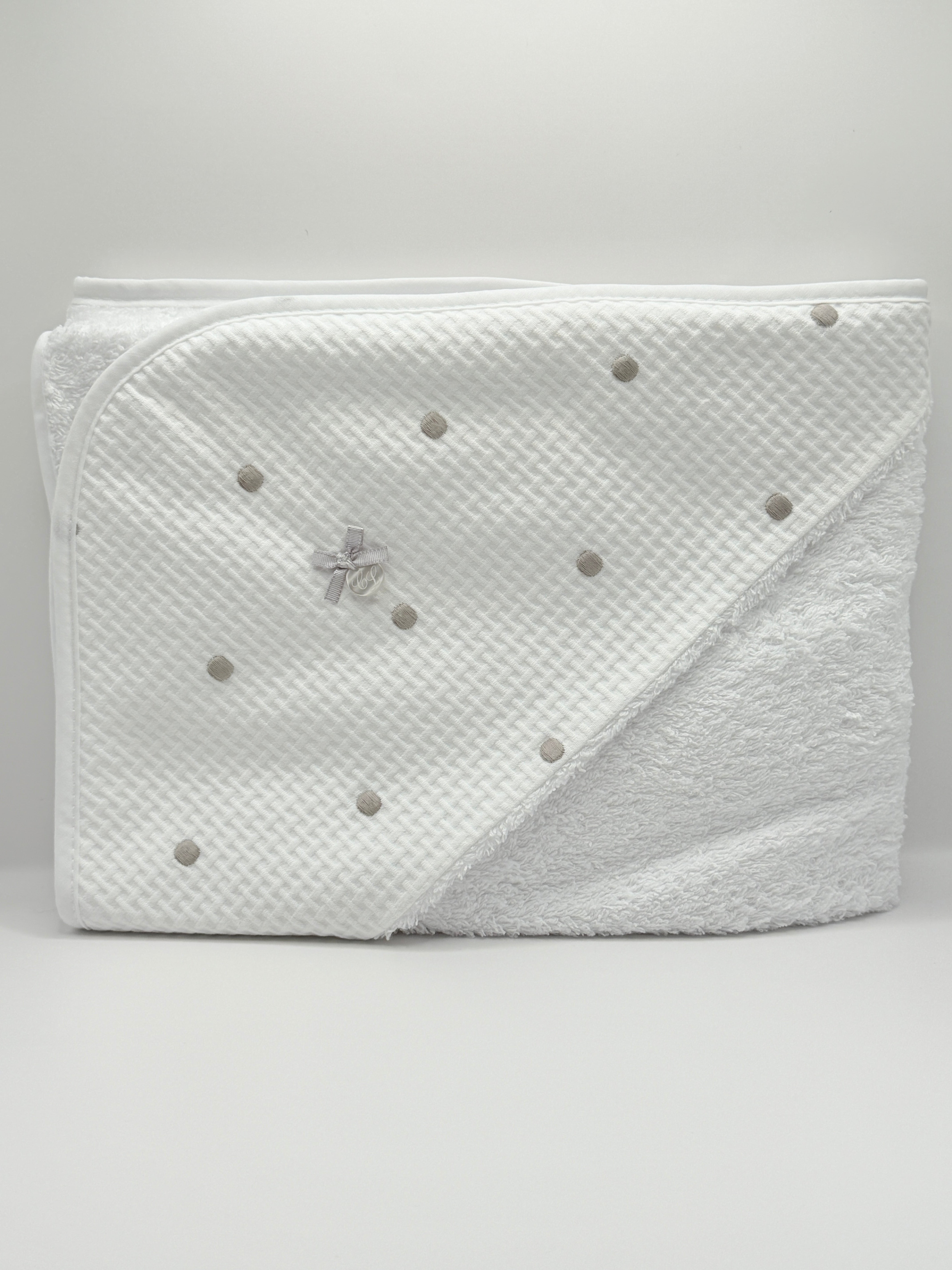 Hooded Towel XL Bopi Grey