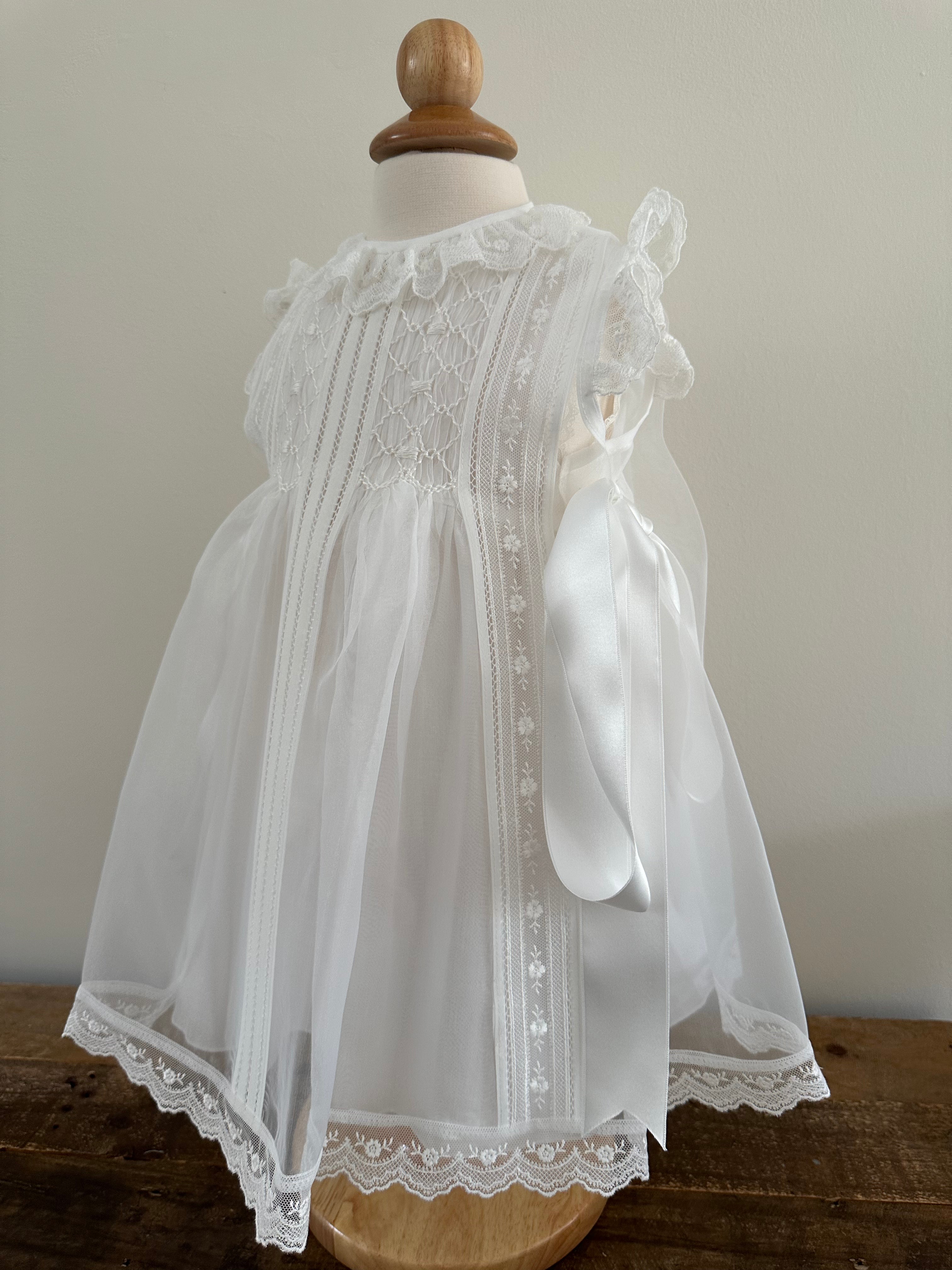 Christening Gown Ophelia- 2pc