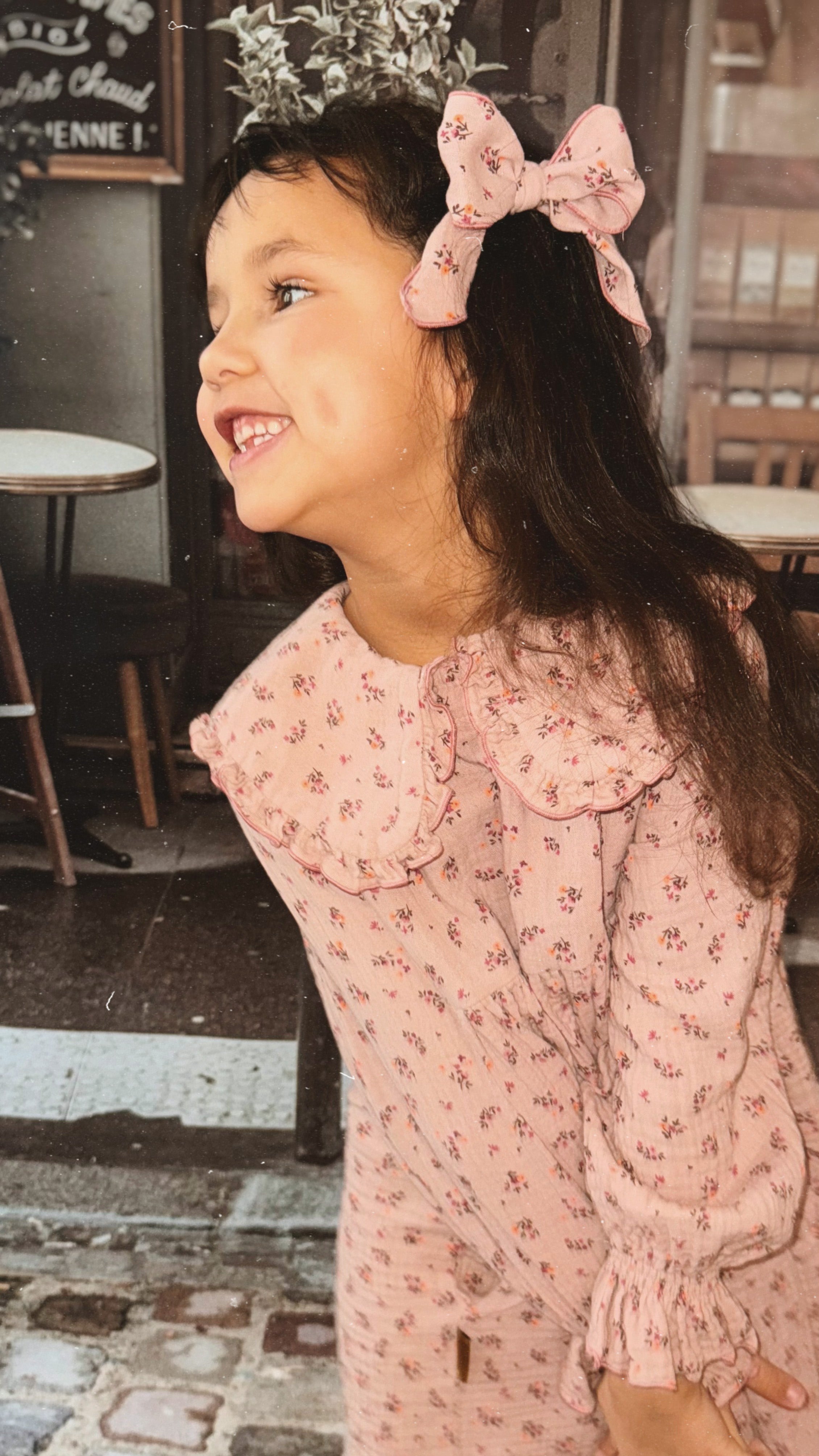 Pink Floral Dress