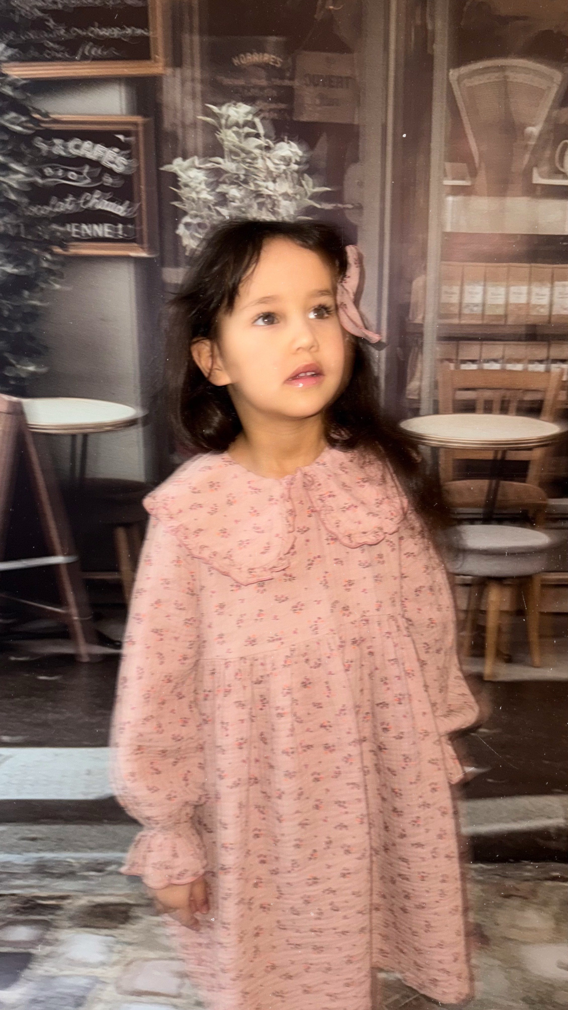 Pink Floral Dress