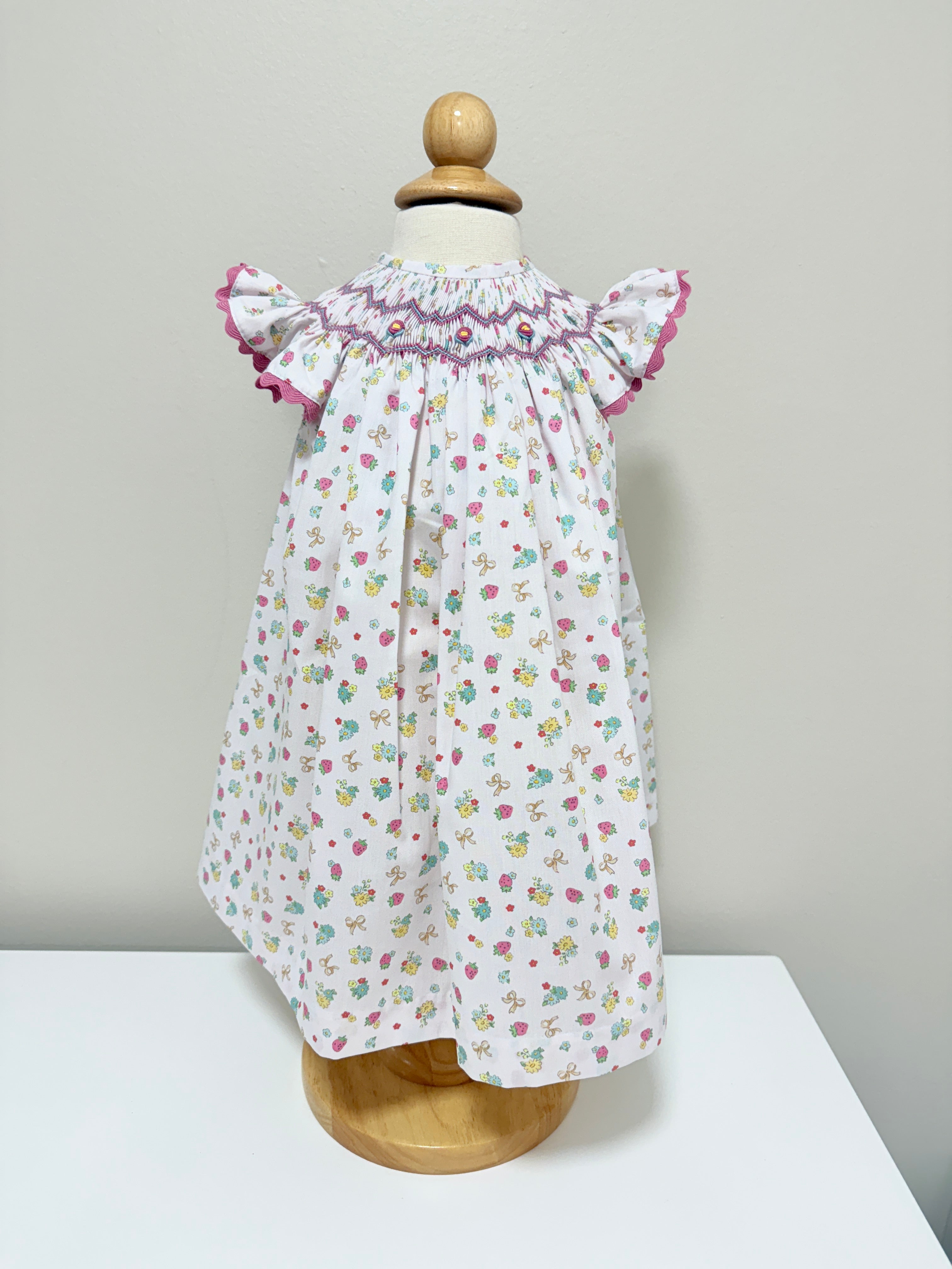 DBB 'Strawberry' Smock Dress