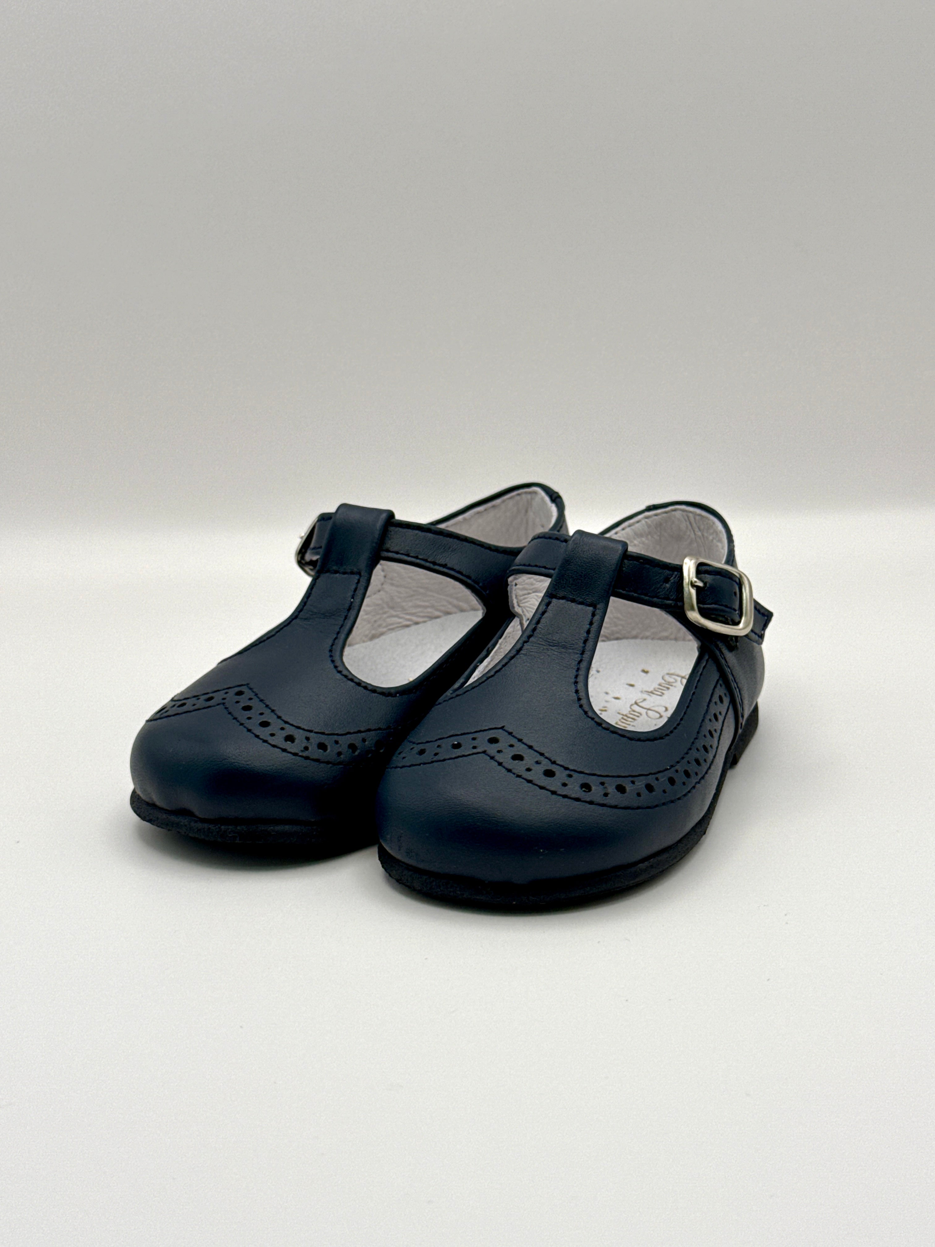 Oxford T-Strap Navy