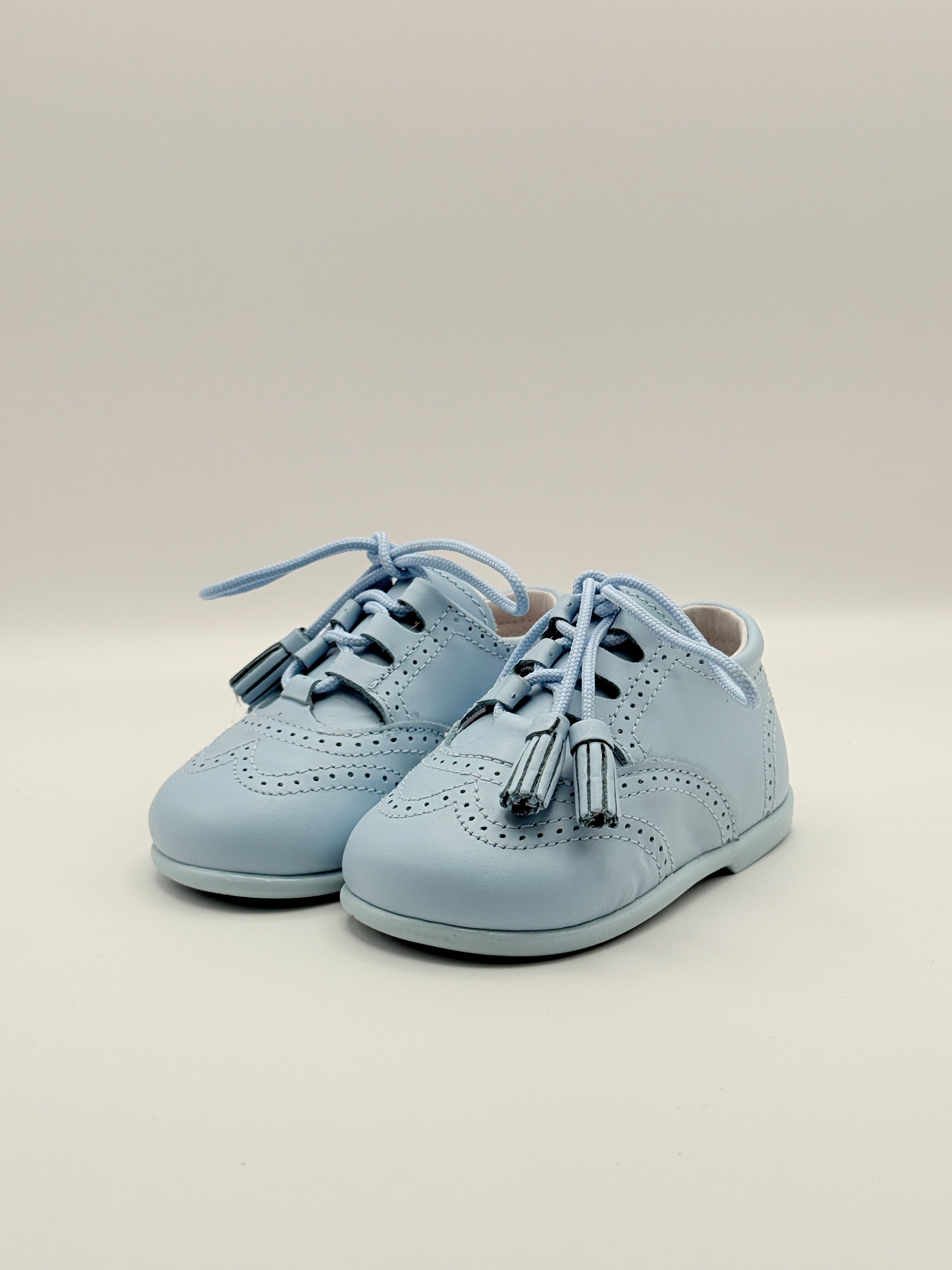 Lace-Up Shoes Baby Blue