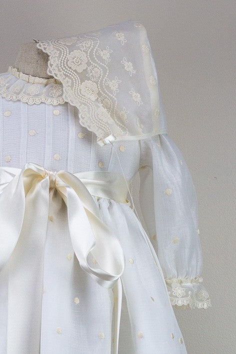 Christening Gown Macarena- 2pc