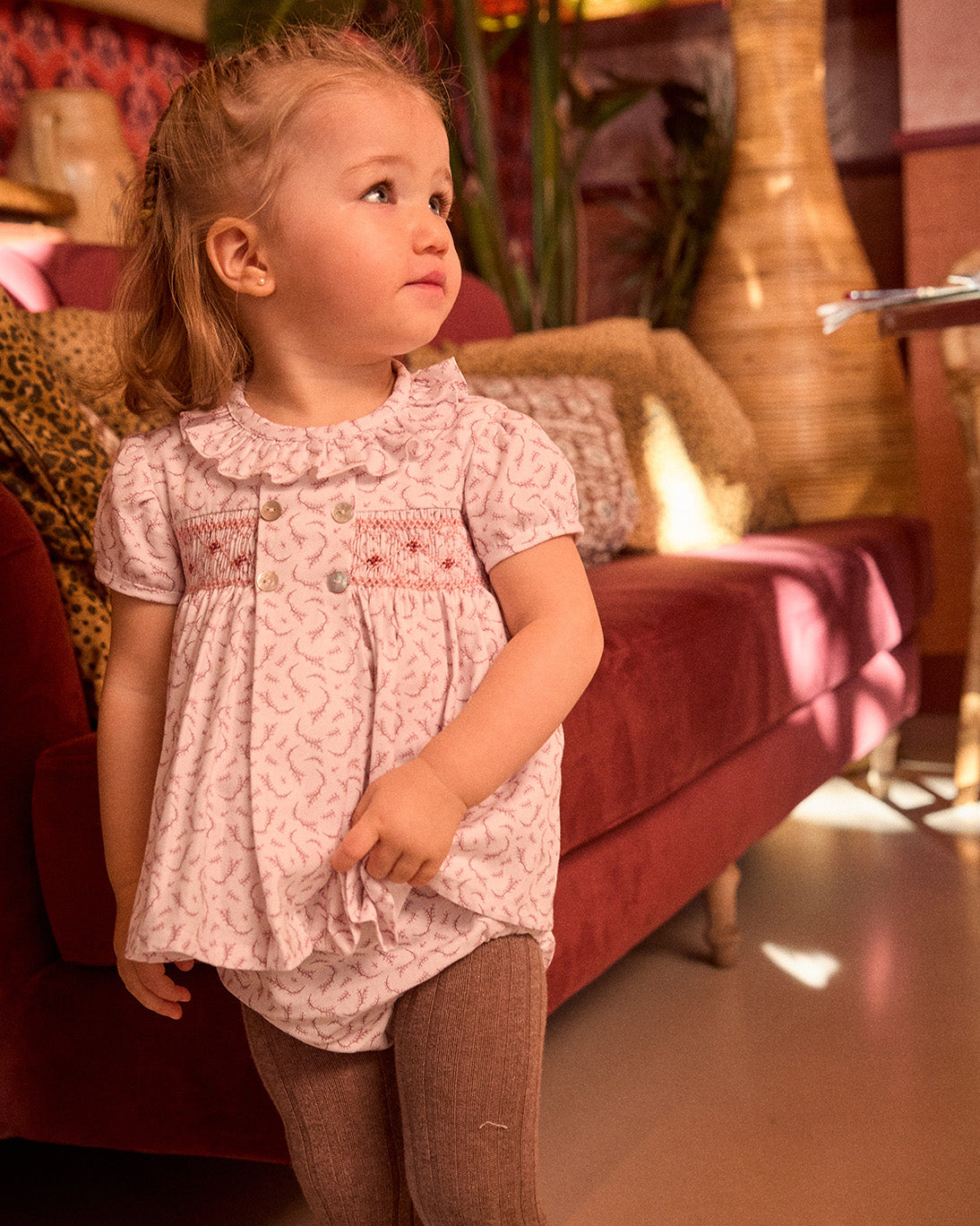 Smock Dress Bordeaux