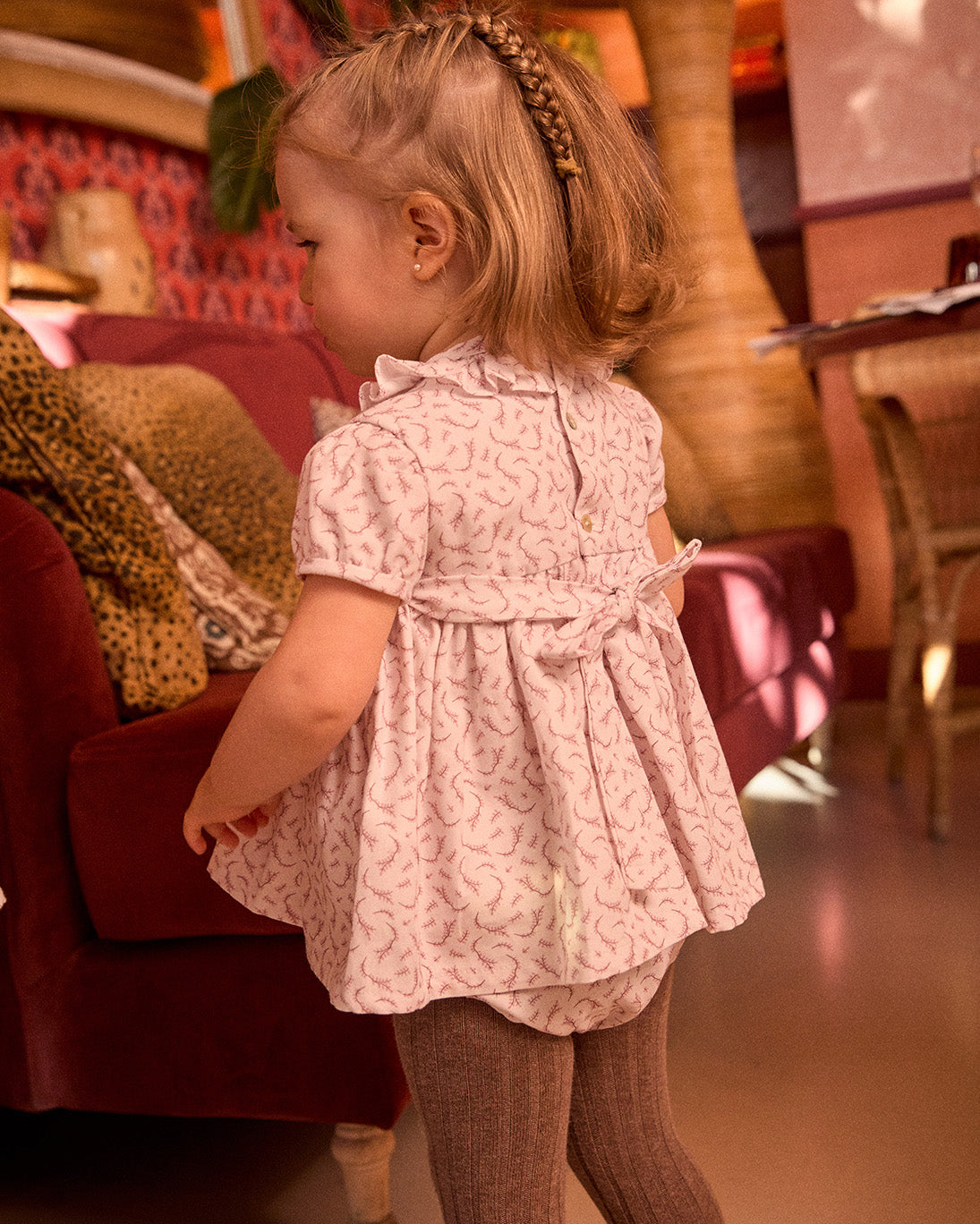 Smock Dress Bordeaux
