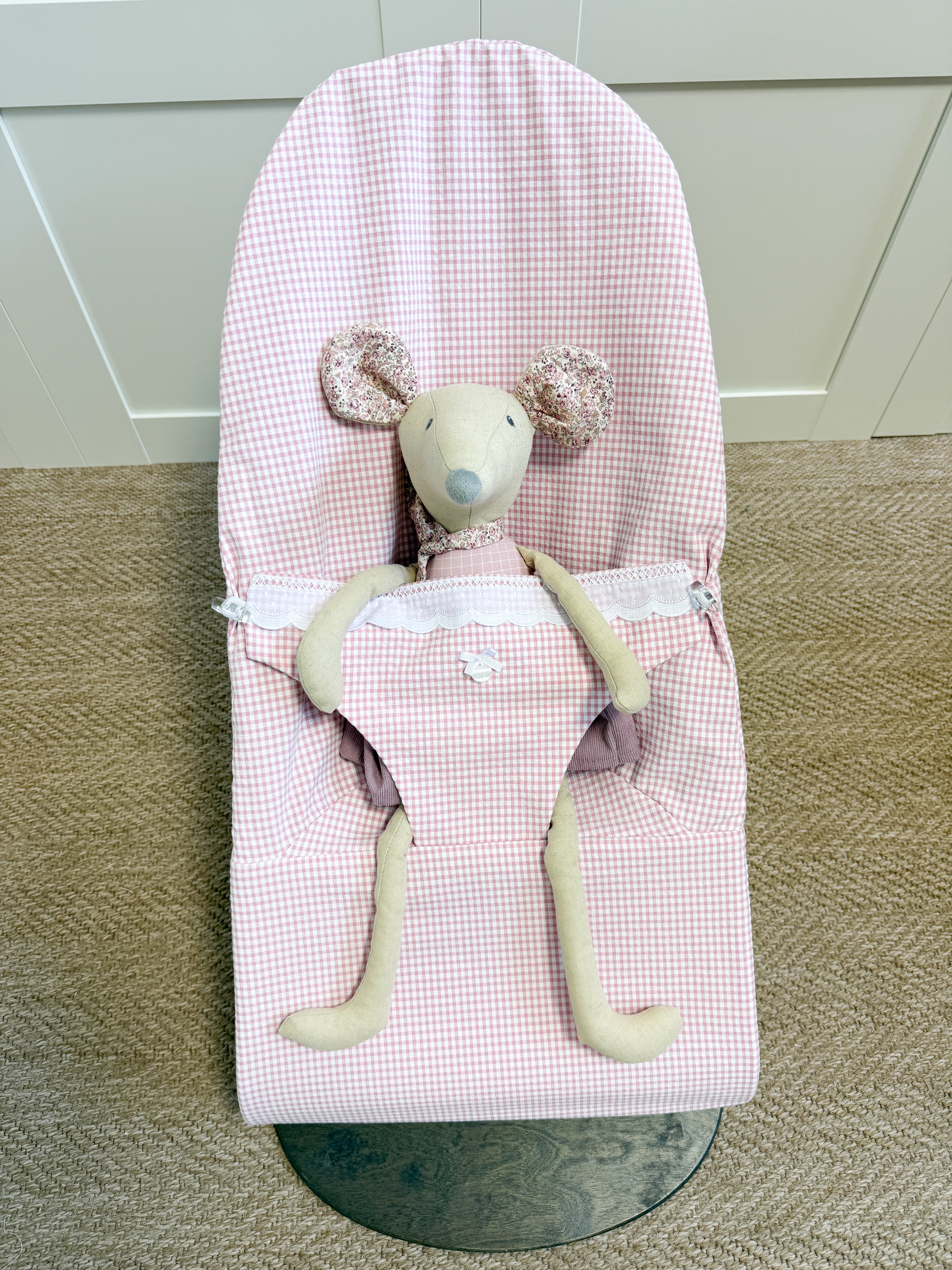 BabyBjorn Bouncer Cover Telmo Pink