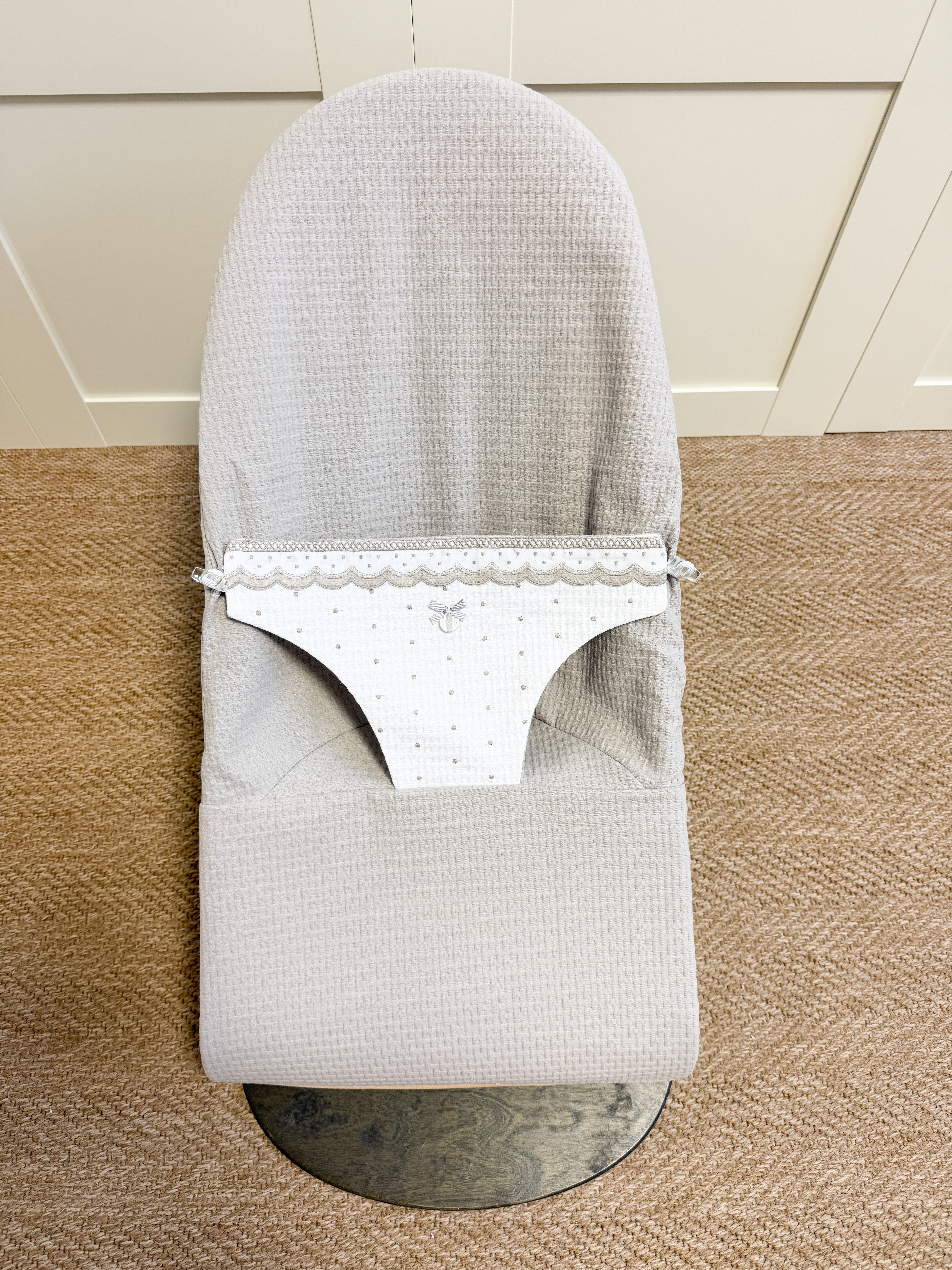BabyBjorn Bouncer Cover Dots Grey