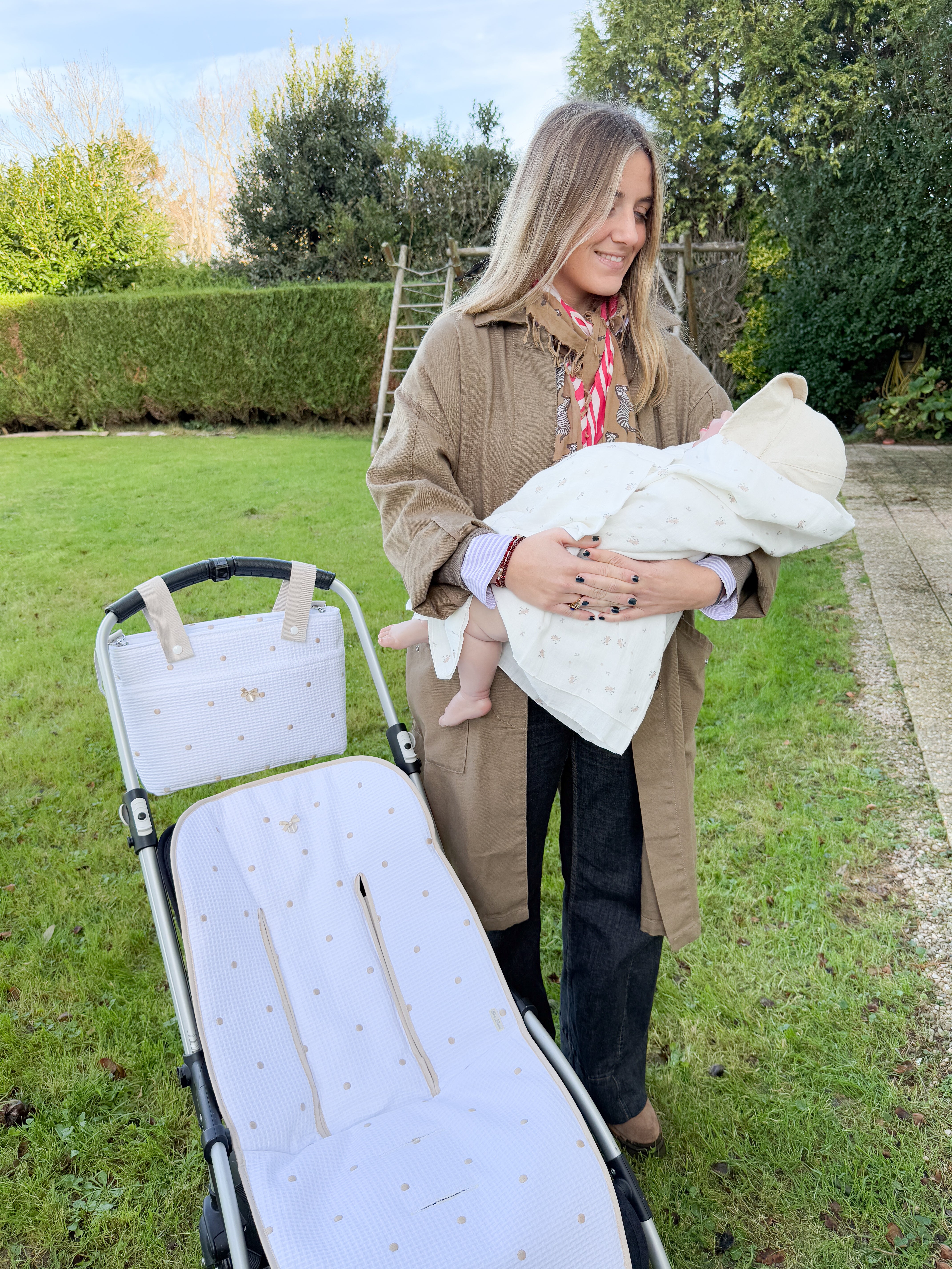 Universal Stroller Liner Bopi Beige