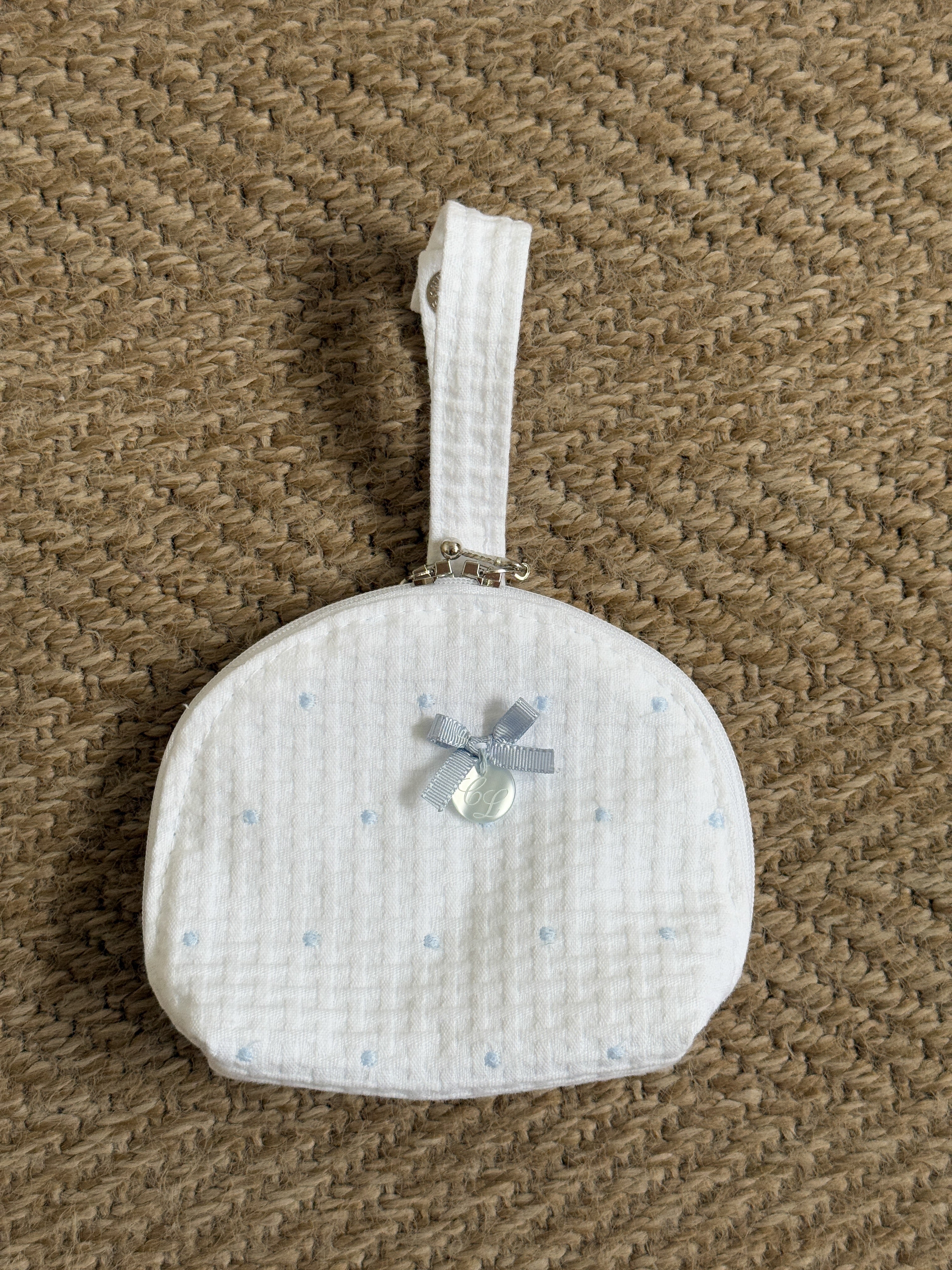 Pacifier Holder Bag Dots