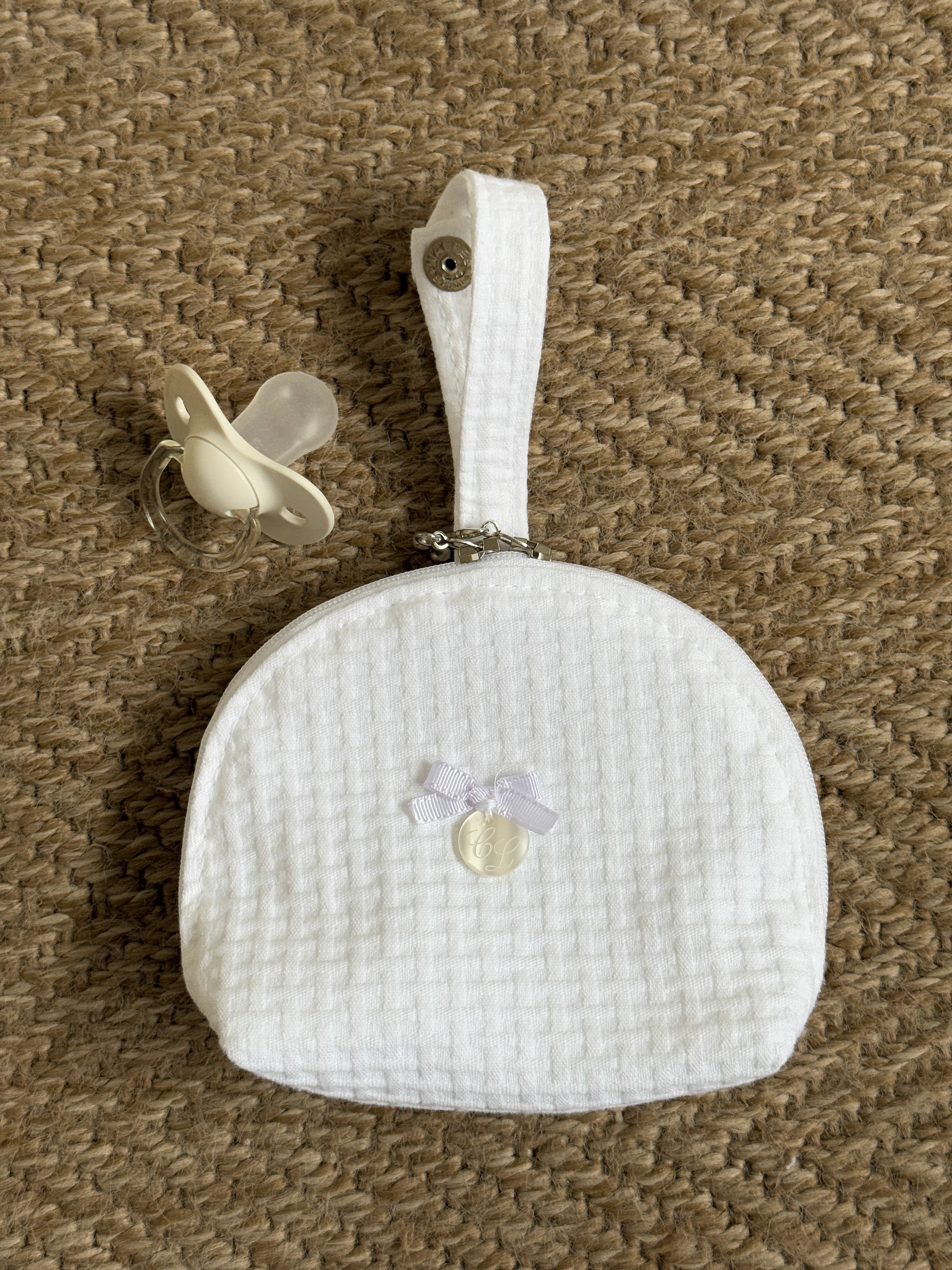 Pacifier Holder Bag Lucia