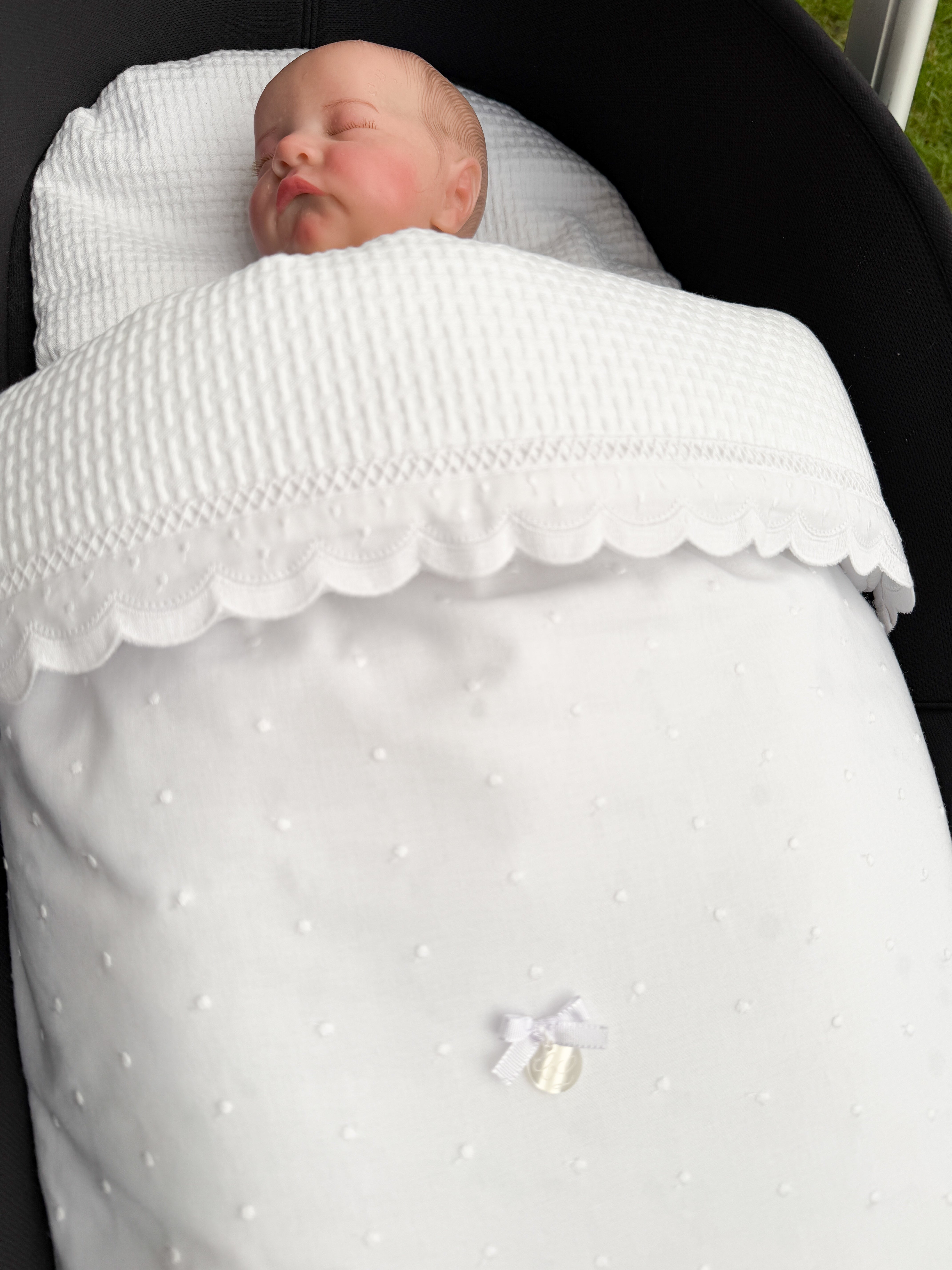 Carry Cot Lucia White