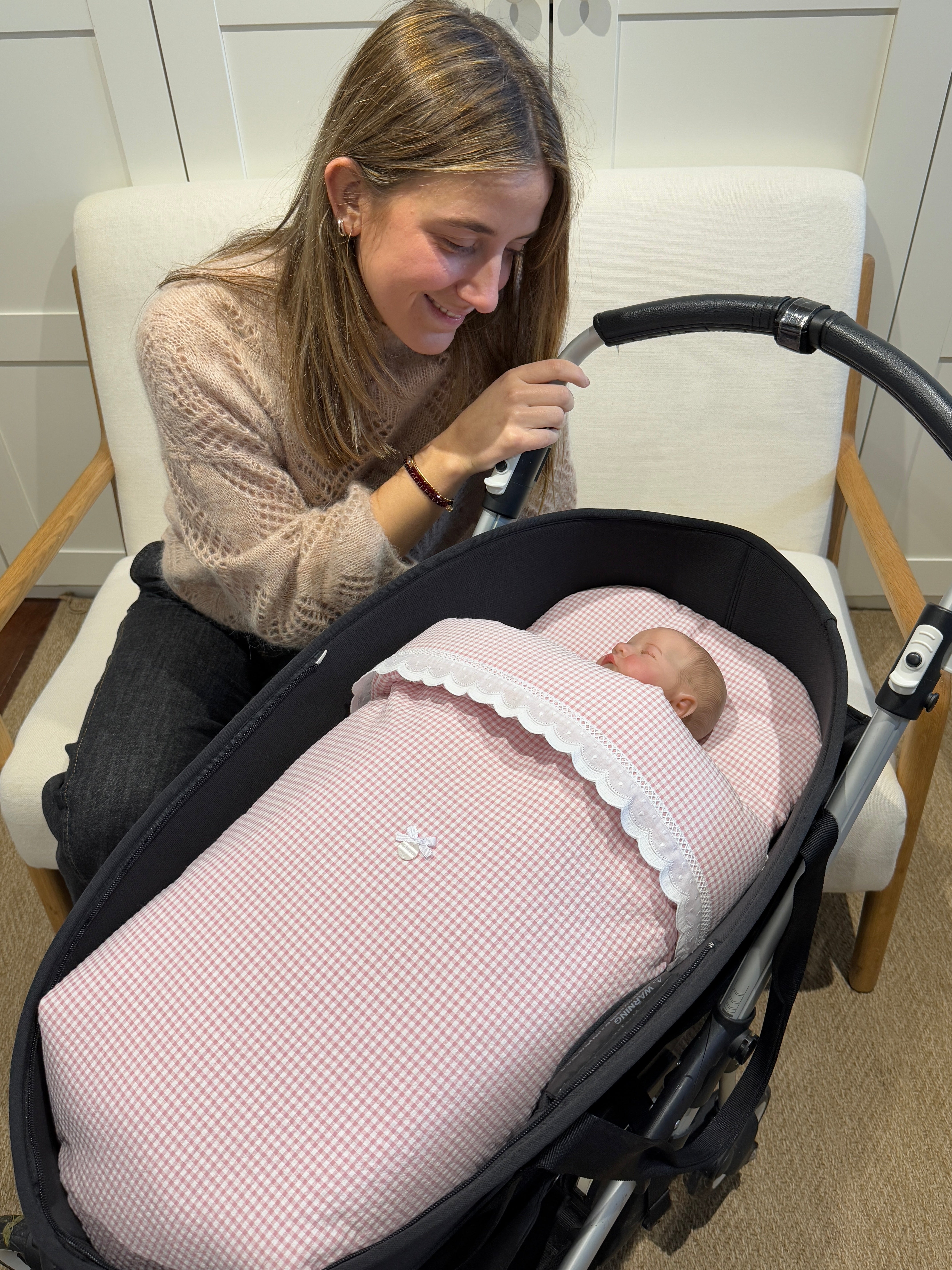 Carry Cot Telmo Pink