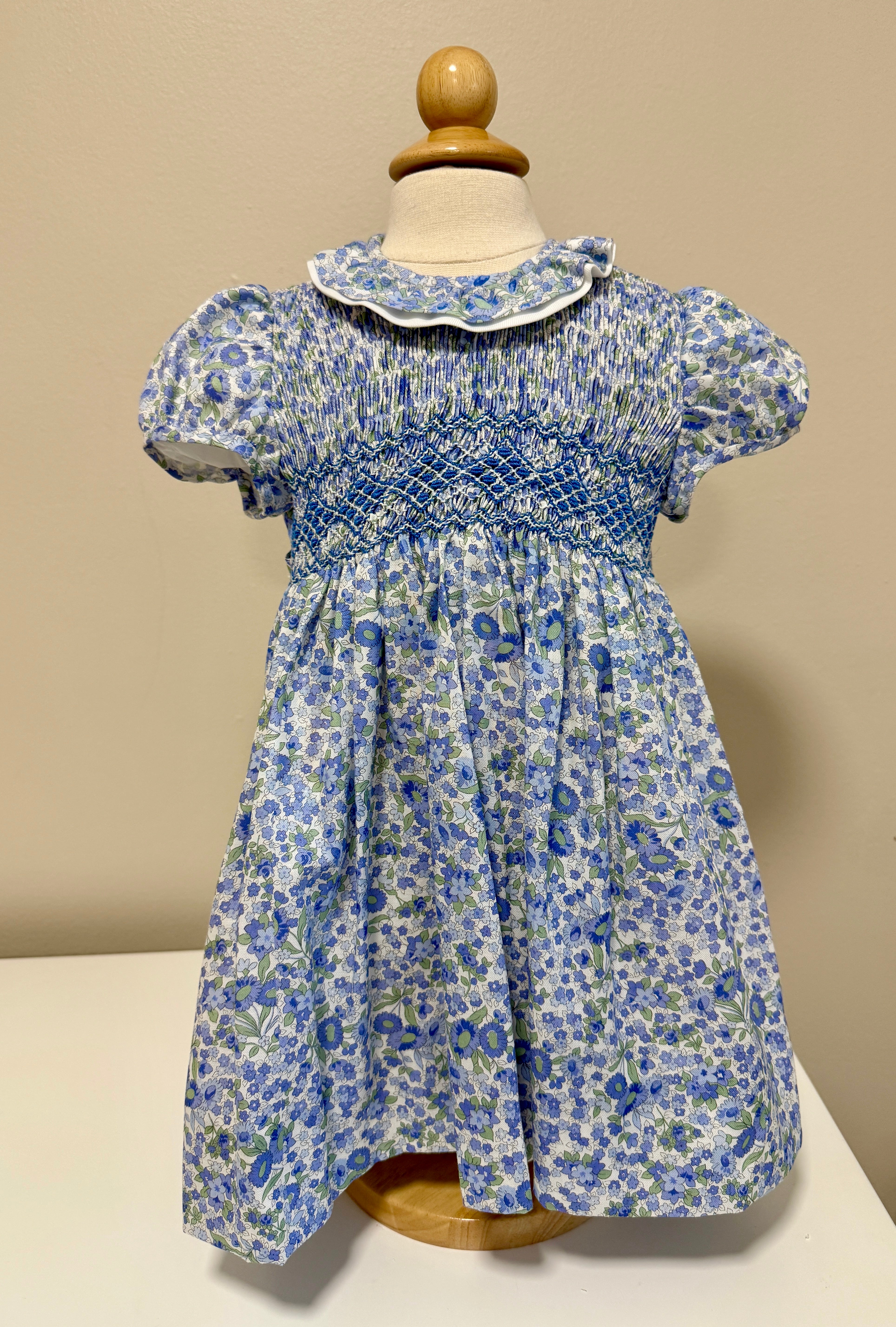 Filita 'Violeta' Blue Floral Dress