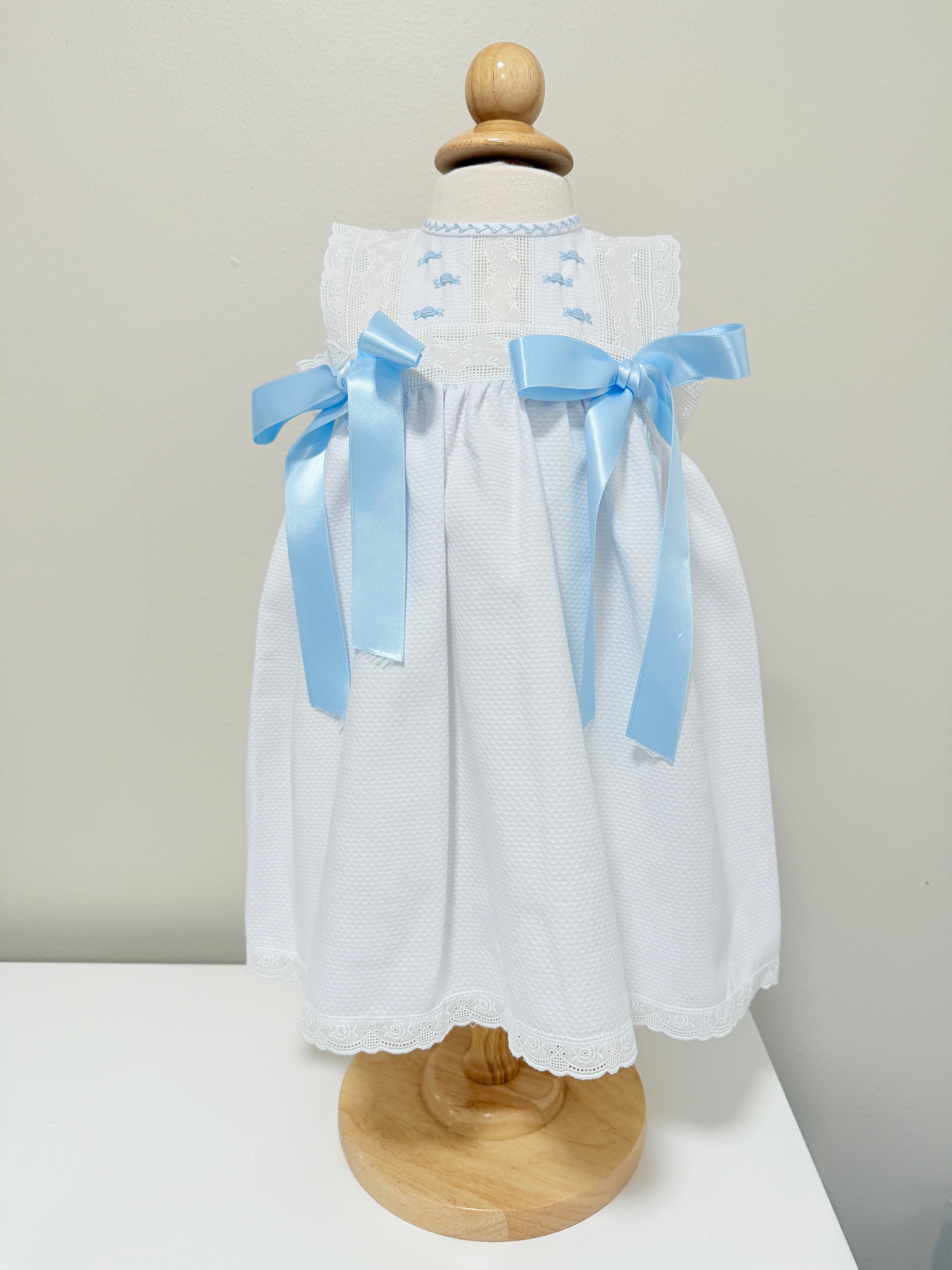 Aruca 'Cami' Artisanal Dress White