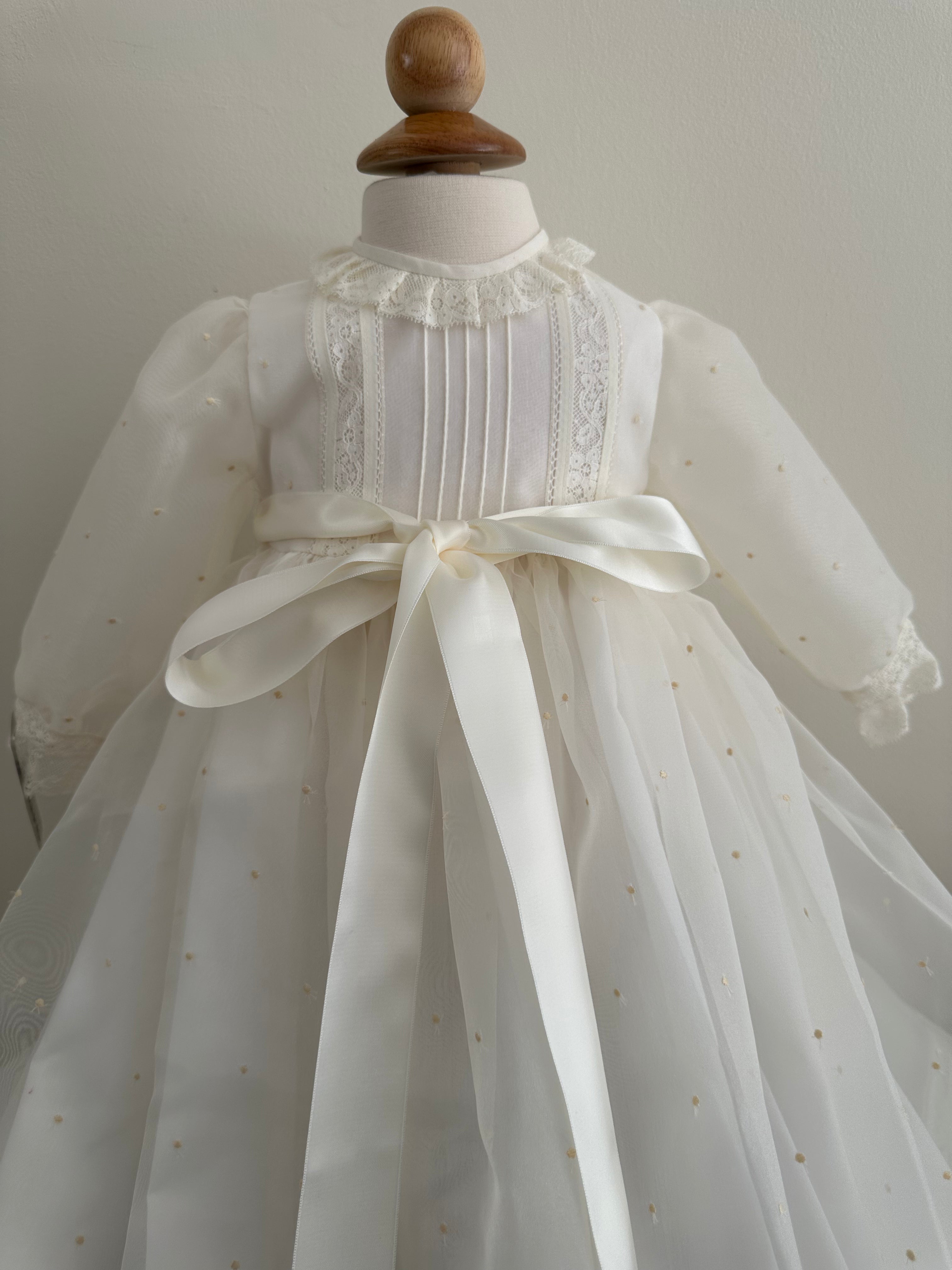 Christening Gown Maria- 2pc