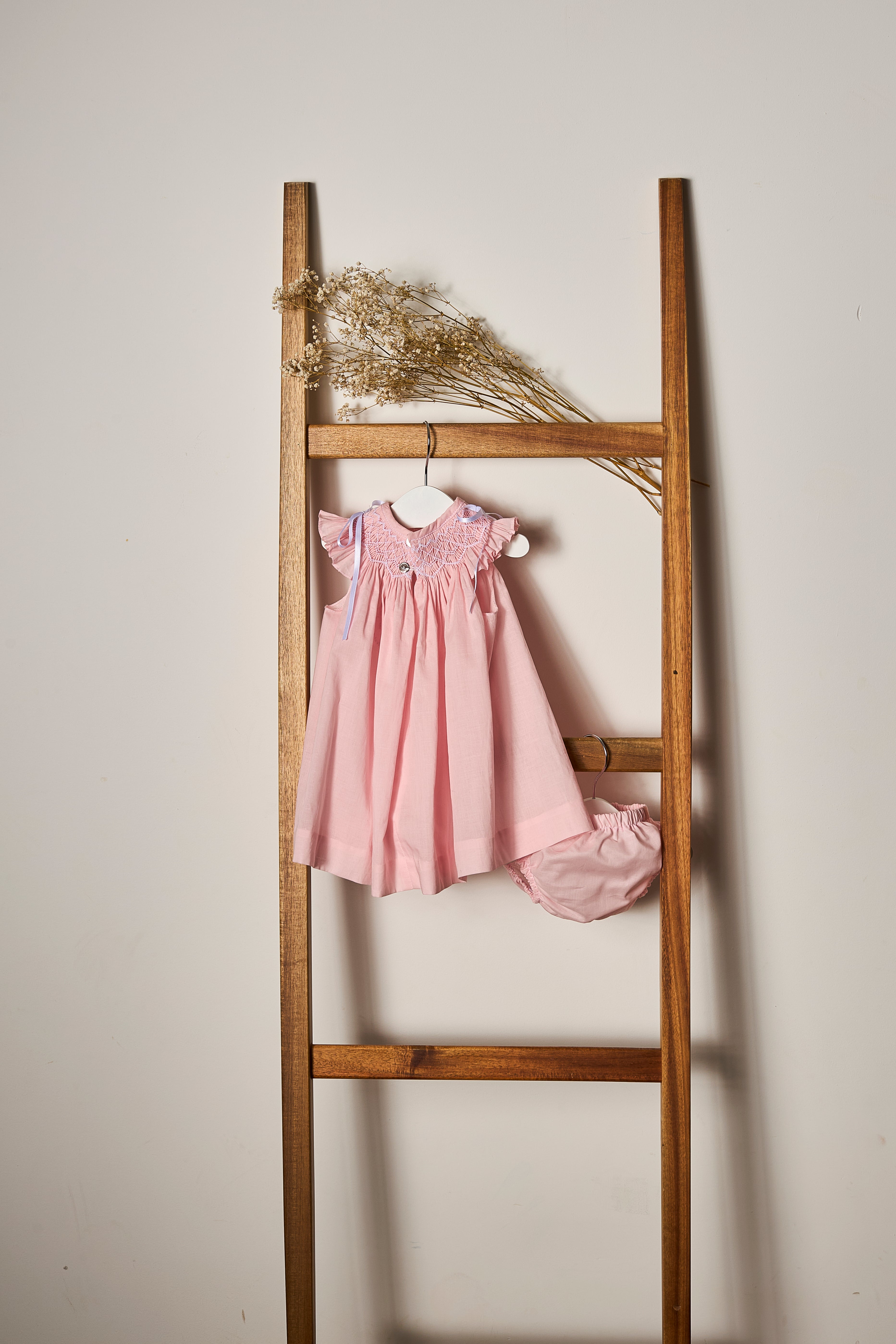 Pi & Pa 'Nimes' Smock Dress