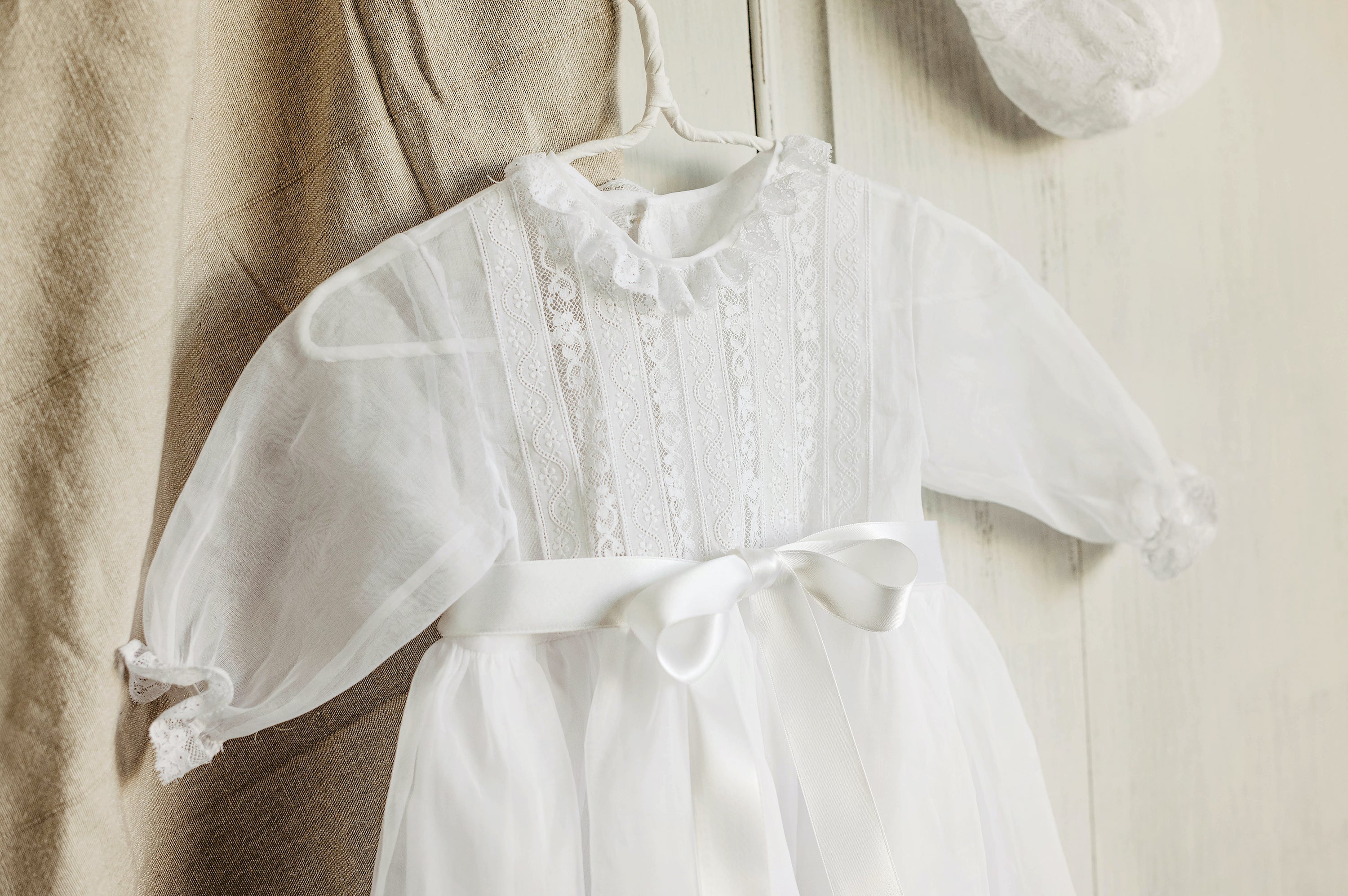 Christening Gown Lorzas- 2pc