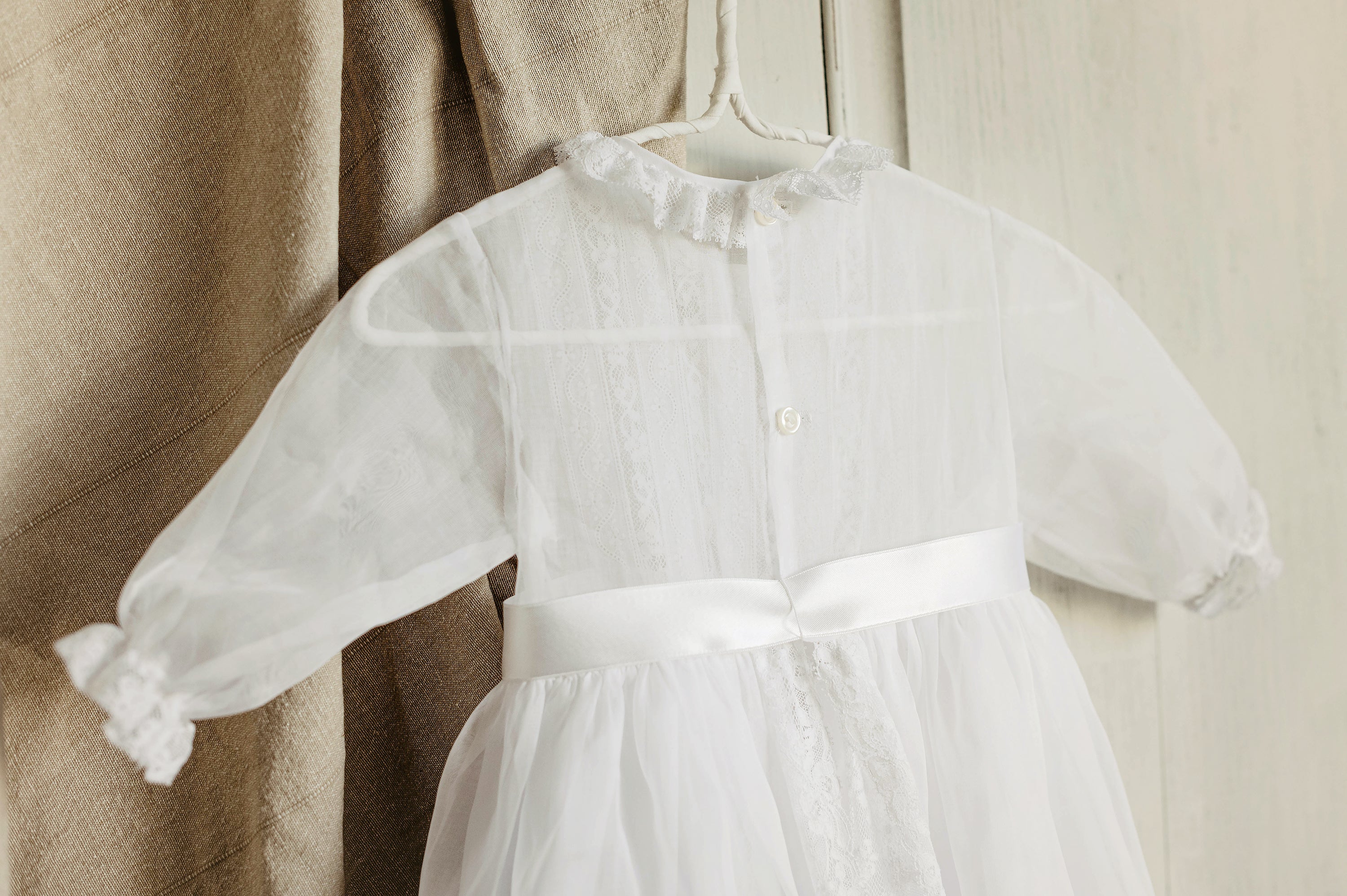 Christening Gown Lorzas- 2pc