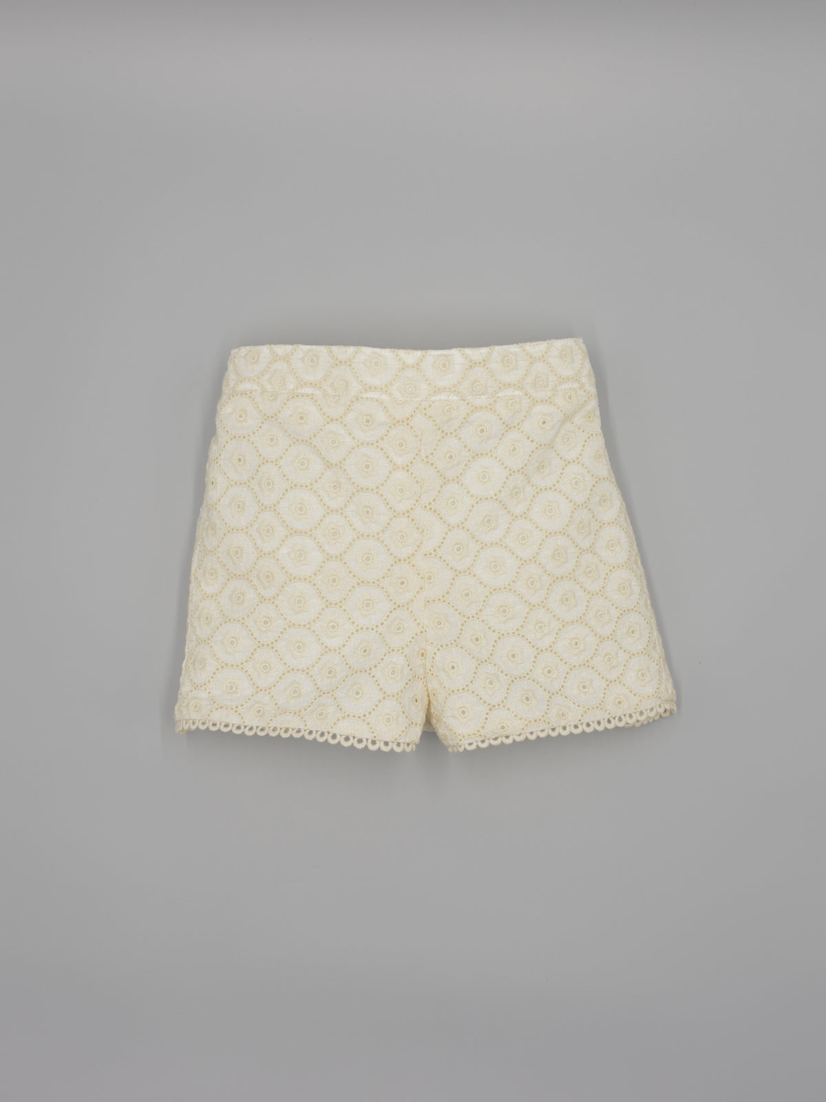 Short Set 'Ecru Popelin'