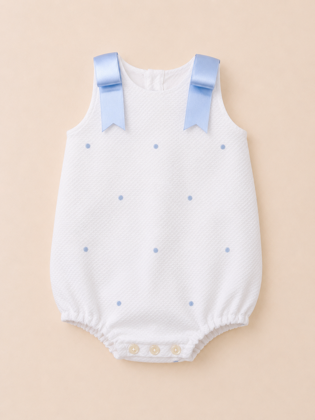 Romper 'Blue Bows'