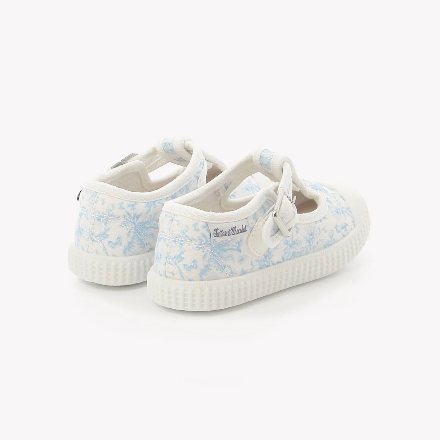 T-strap 'Toile Jouy'