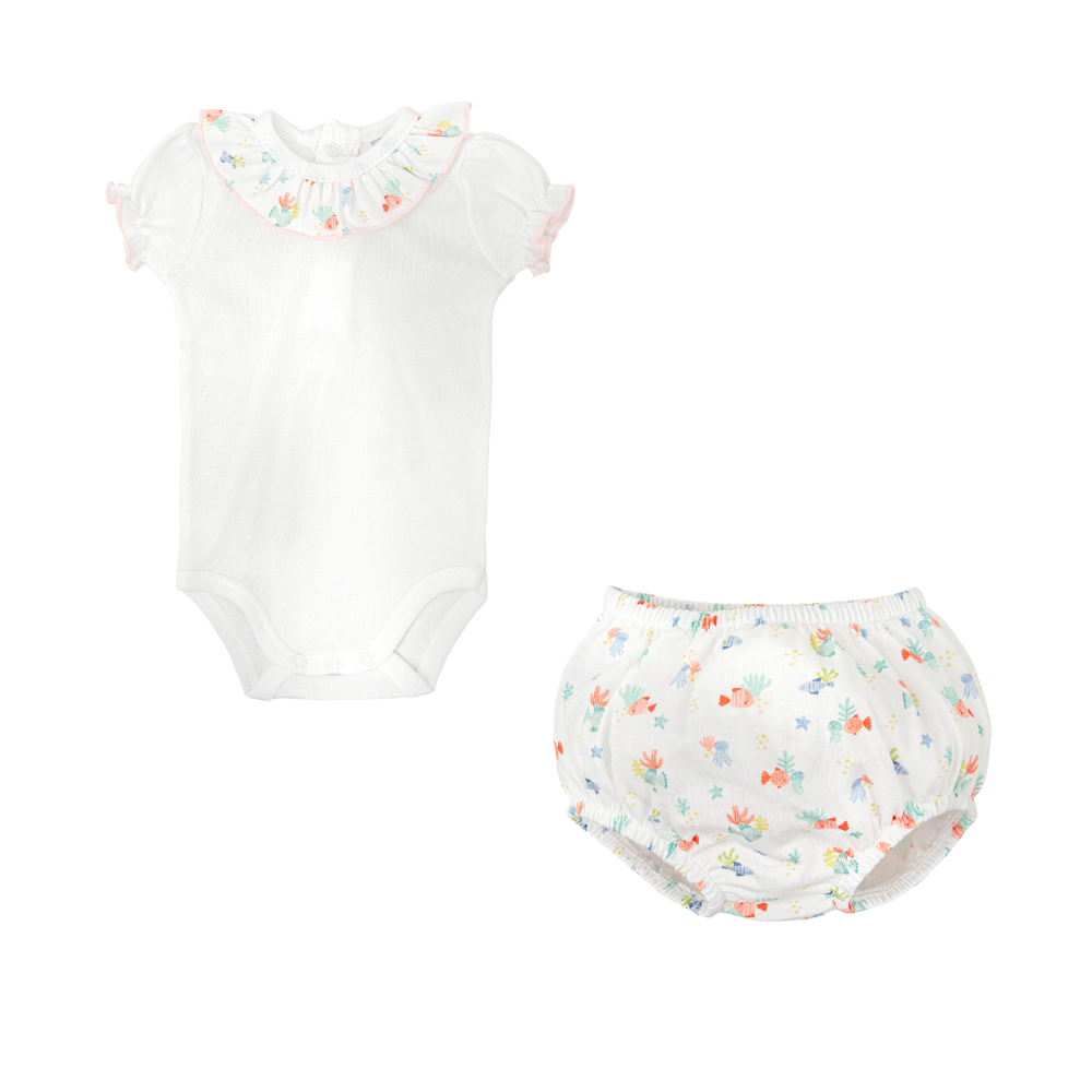 Babidu 'Ternura' Girl Bloomer Set