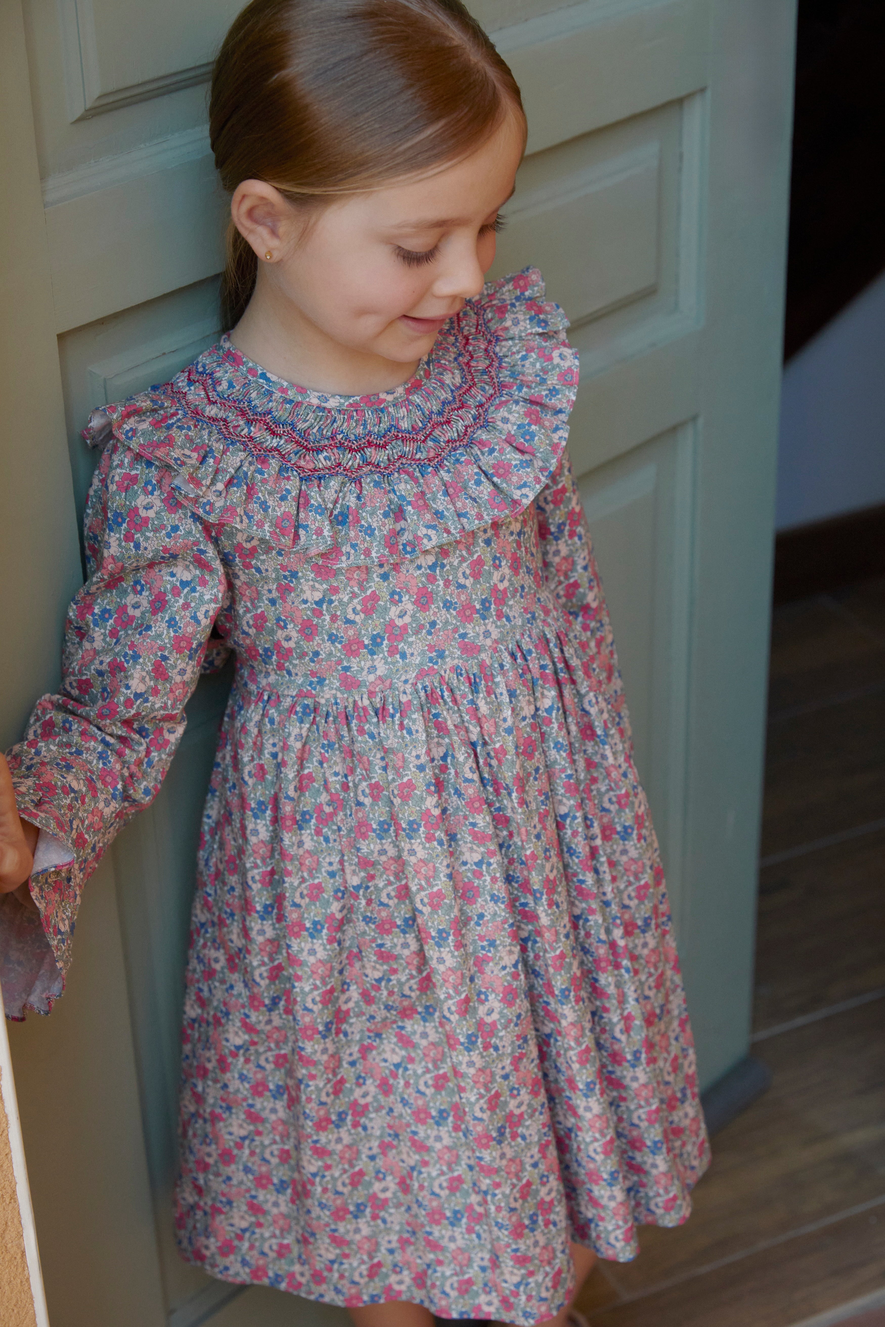 Smock Dress Grosella
