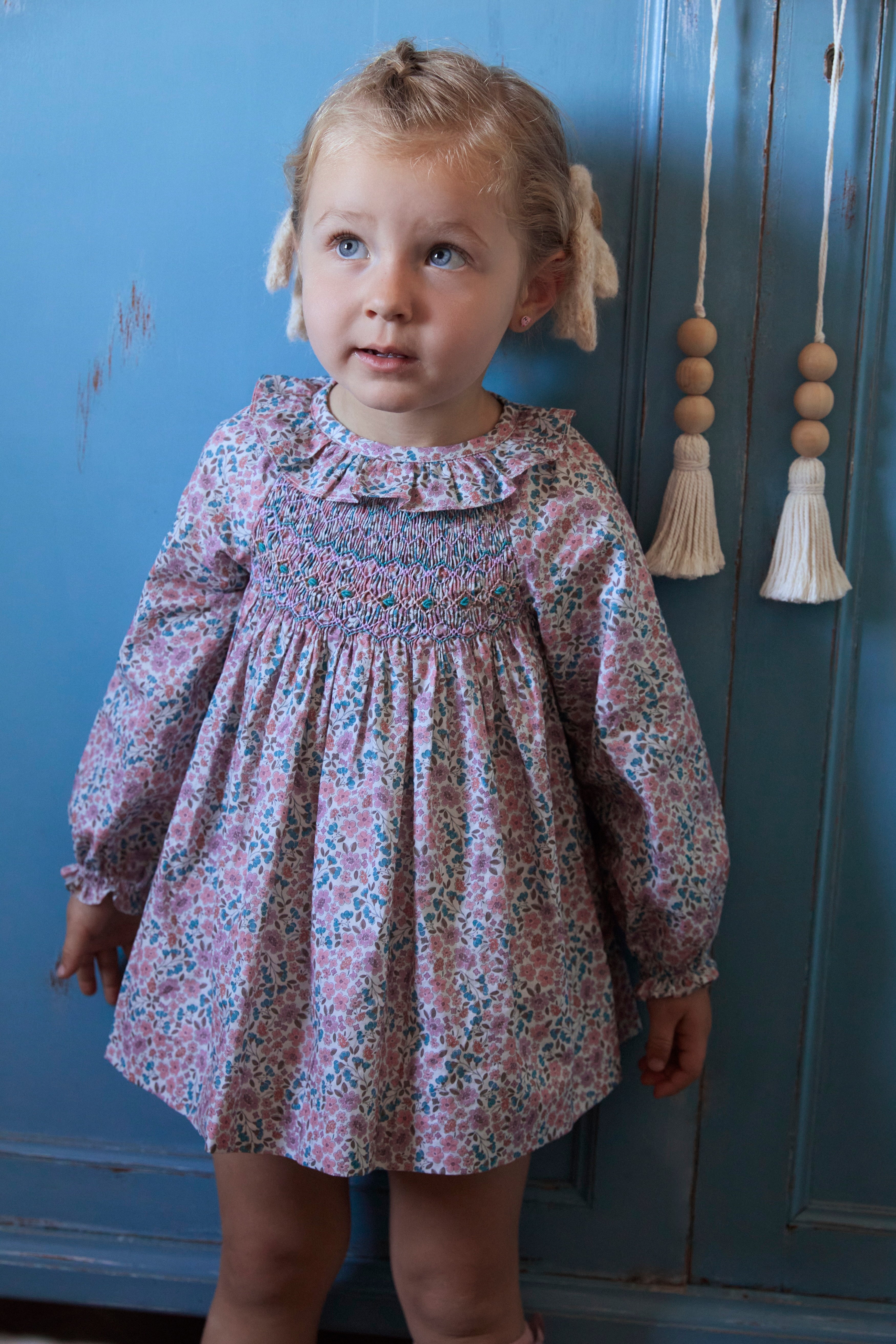 Long Sleeve Smock Dress Margot