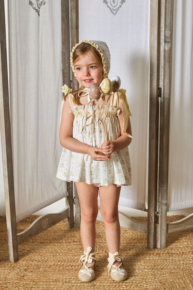 Pi & Pa 'Patos' Smock Dress