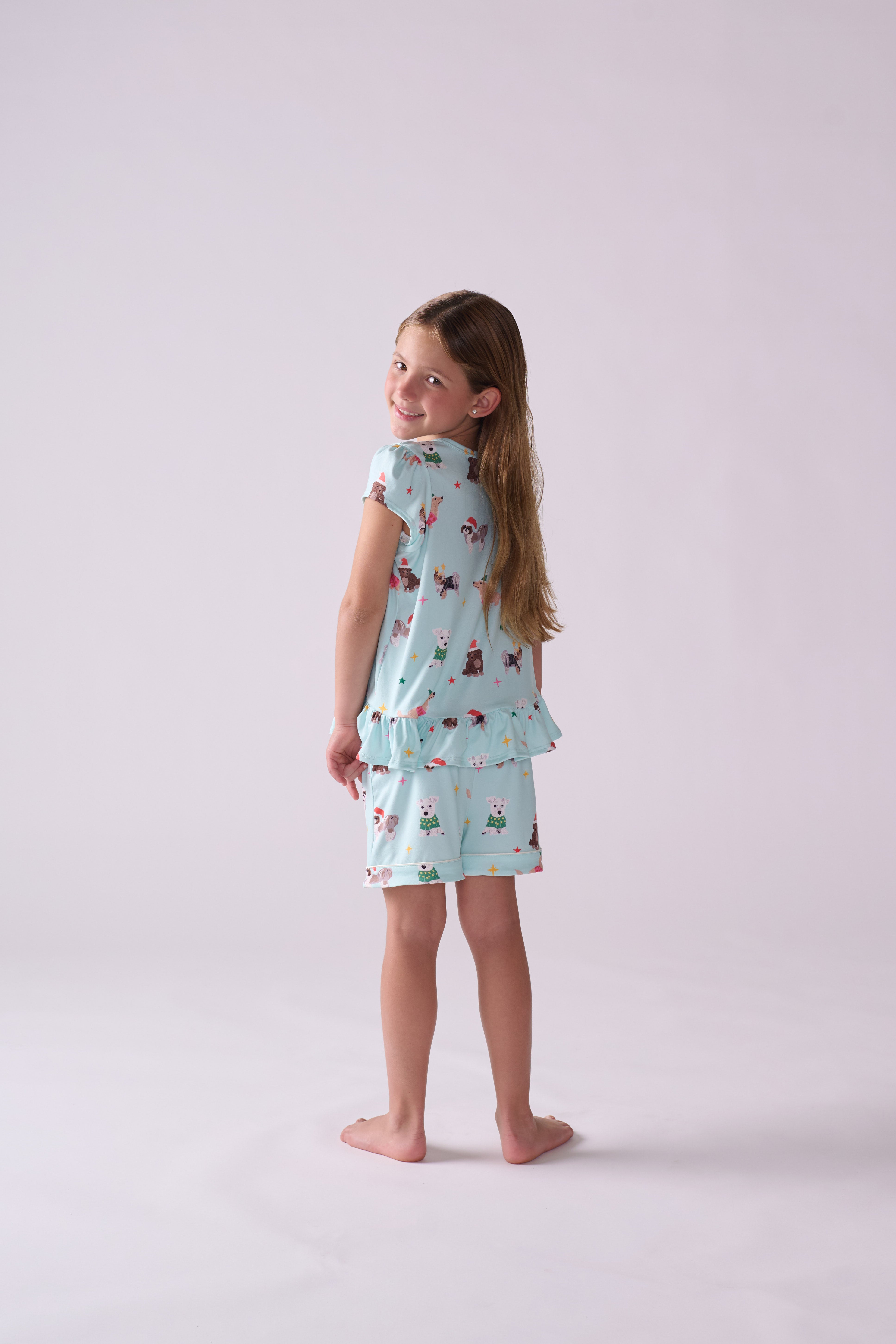 Woofmas Pajama Set – T-Shirt & Shorts