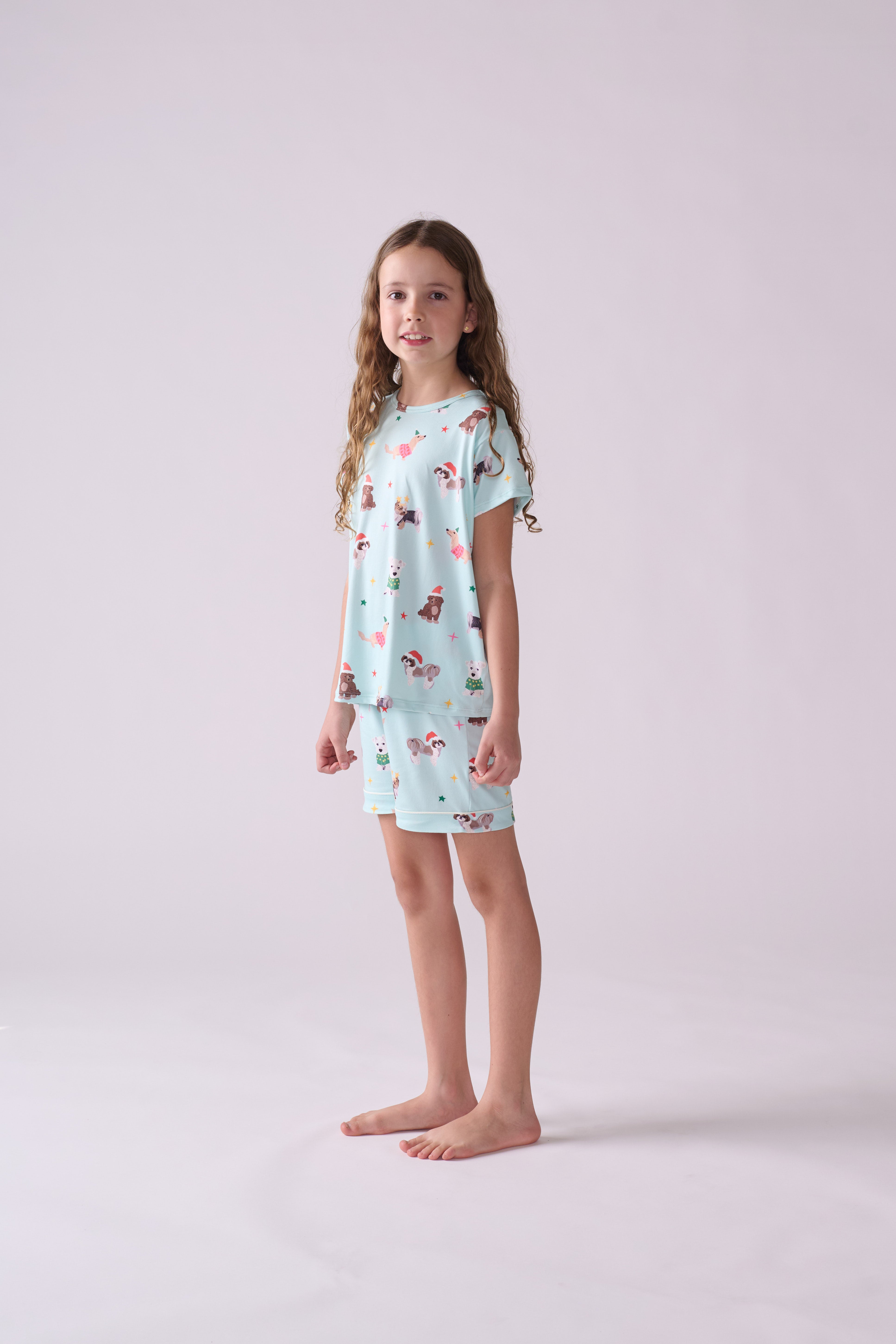 Woofmas Pajama Set – T-Shirt & Shorts