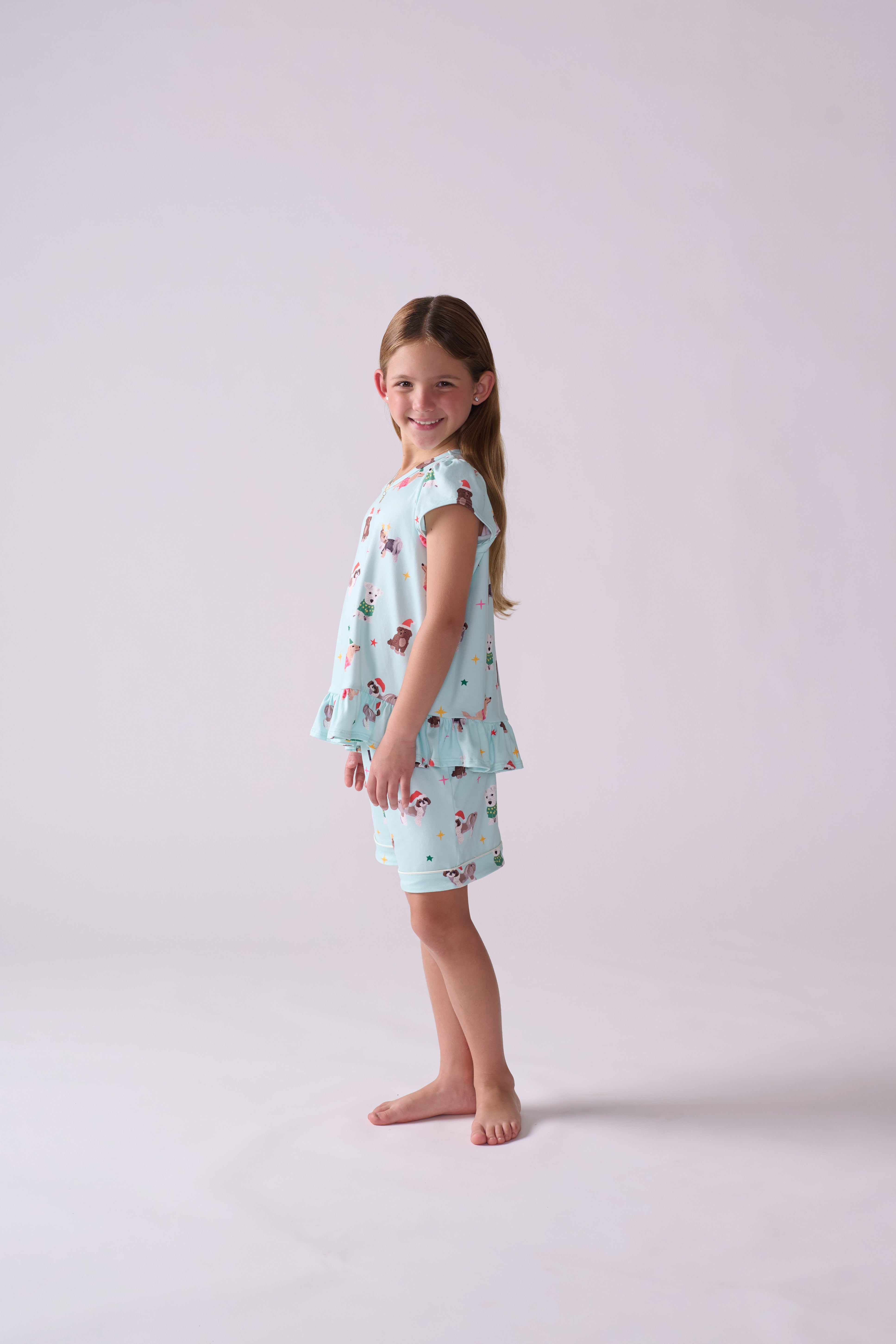 Woofmas Pajama Set – T-Shirt & Shorts