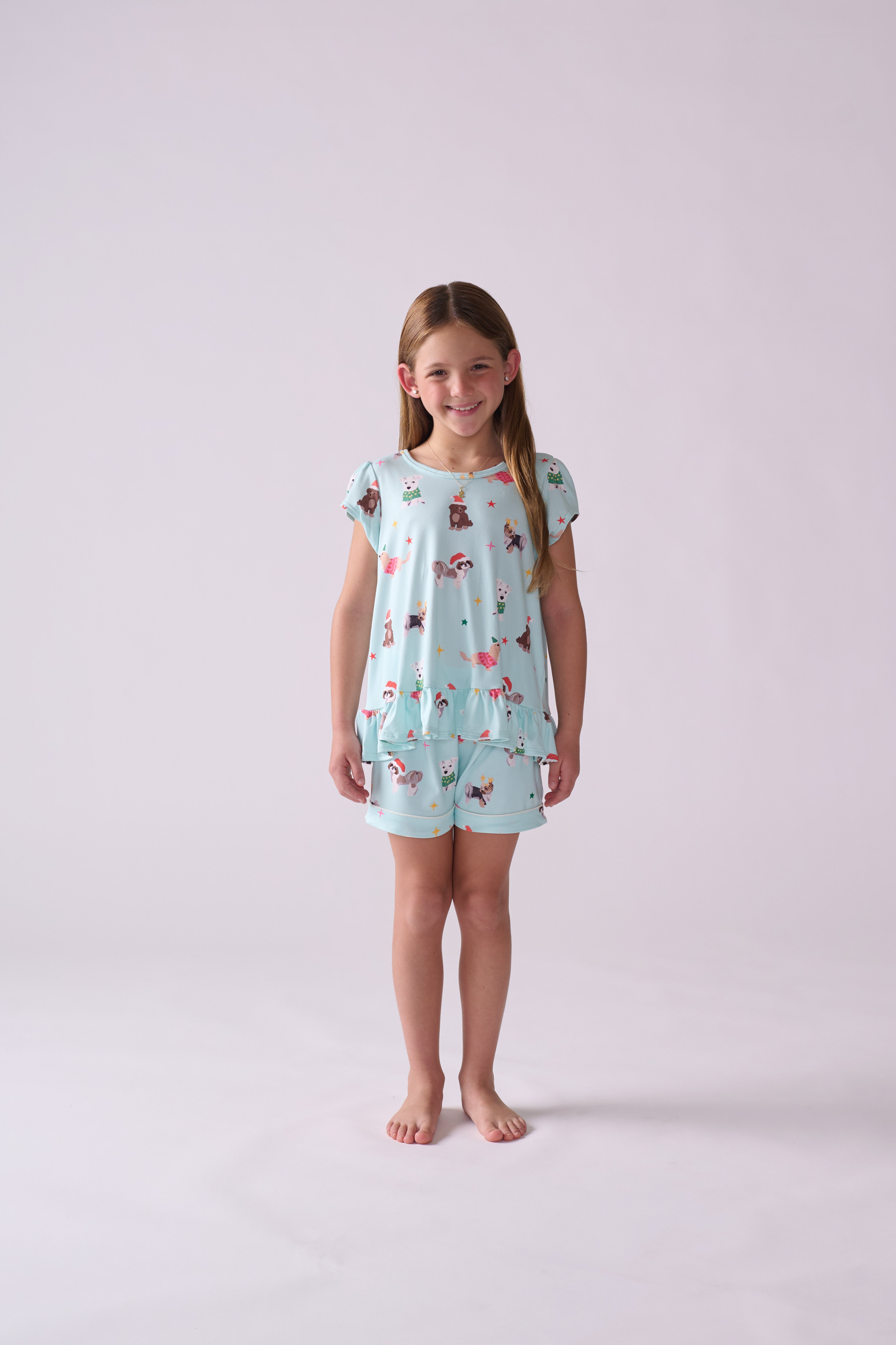 Woofmas Pajama Set – T-Shirt & Shorts