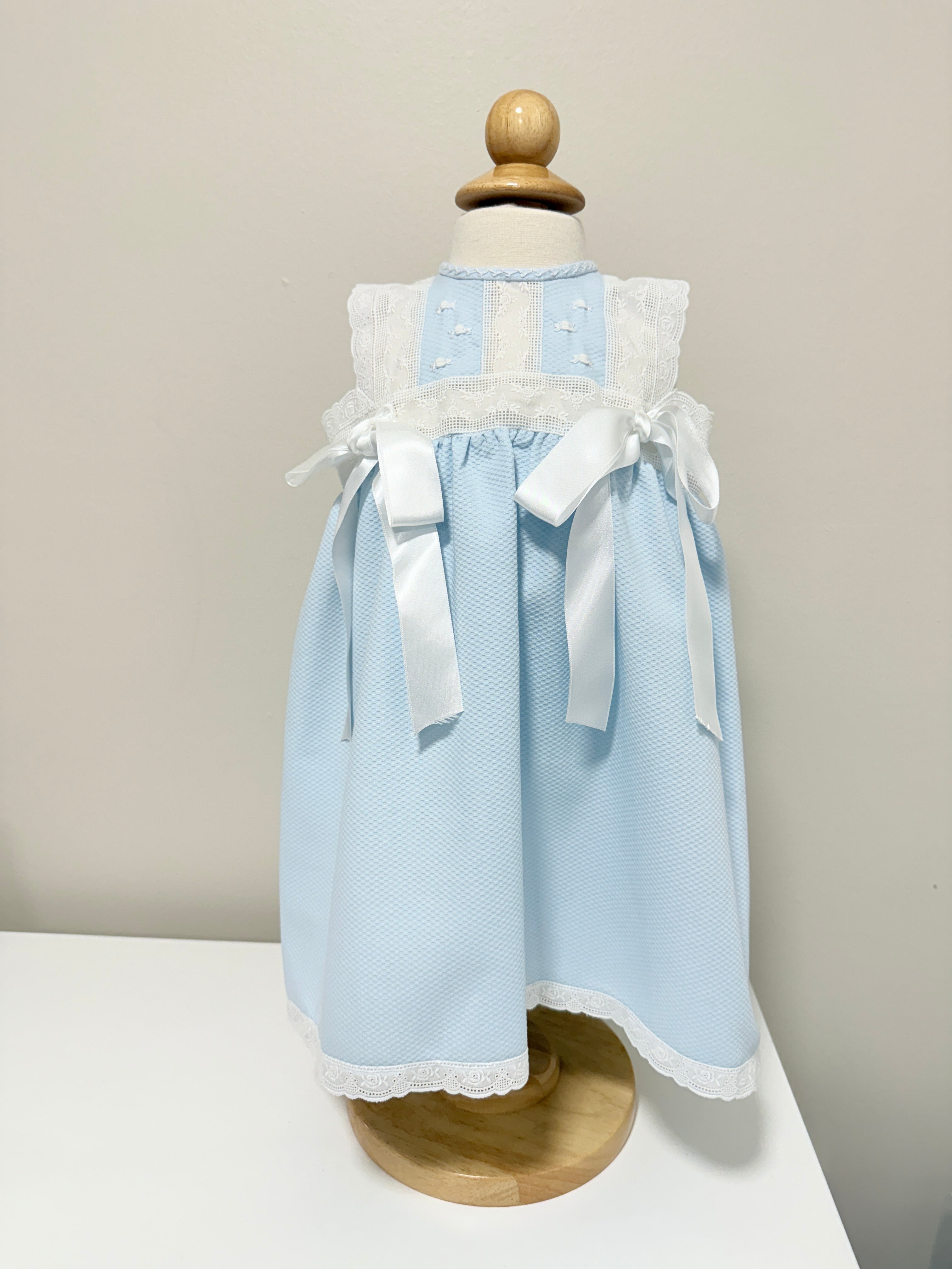 Aruca 'Cami' Artisanal Dress Blue