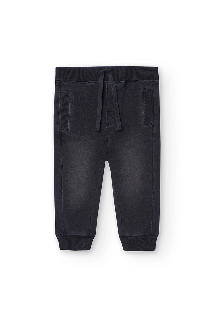 Black Denim Pants