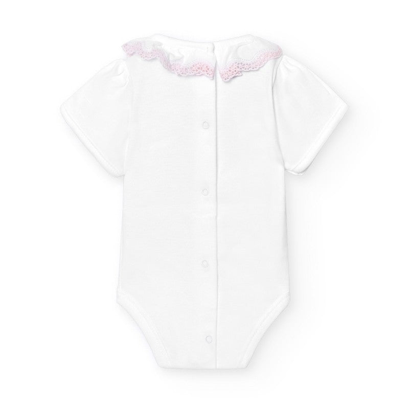 Onesie Embroidered Collar